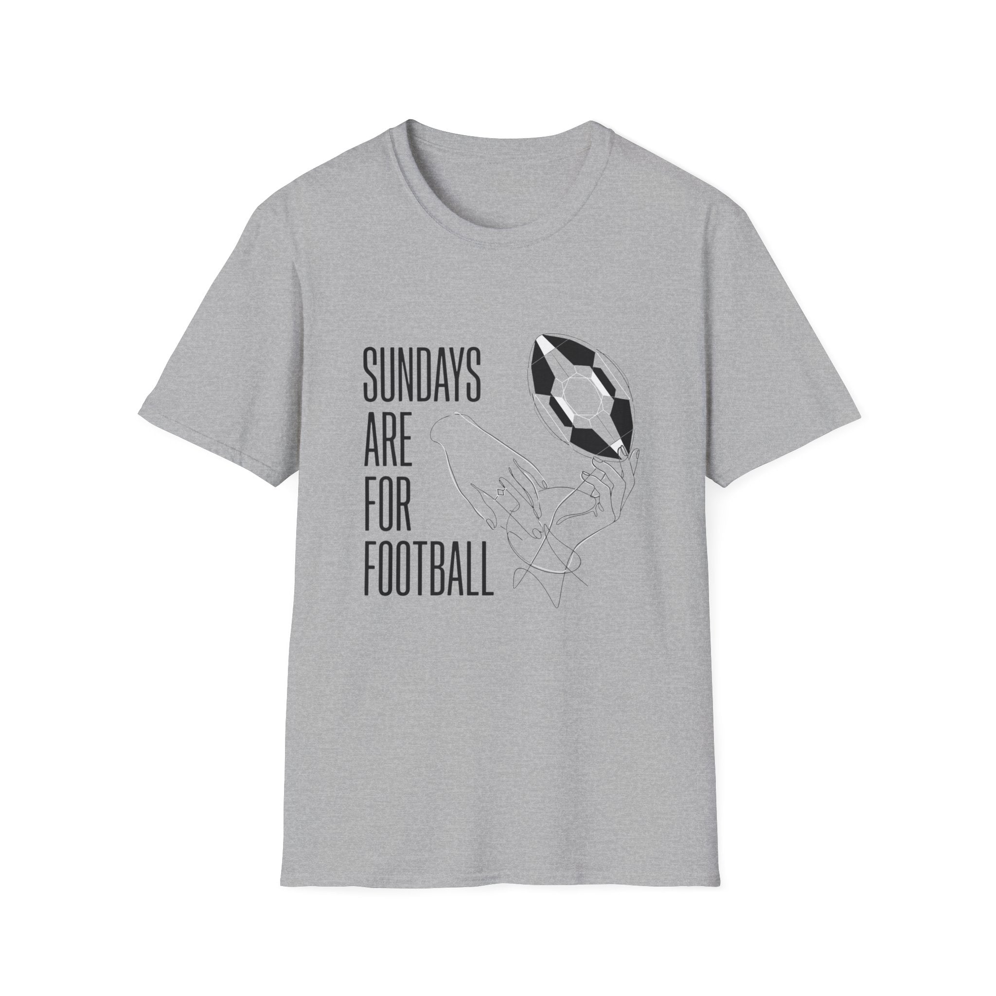 Sundays Are For Football (Soccer) T-Shirt
