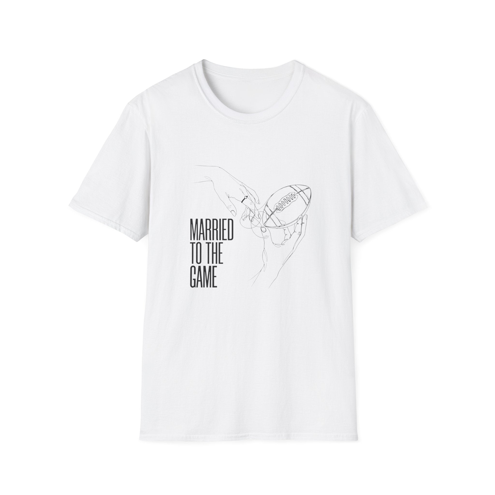 Married To The Game (Football) T-Shirt