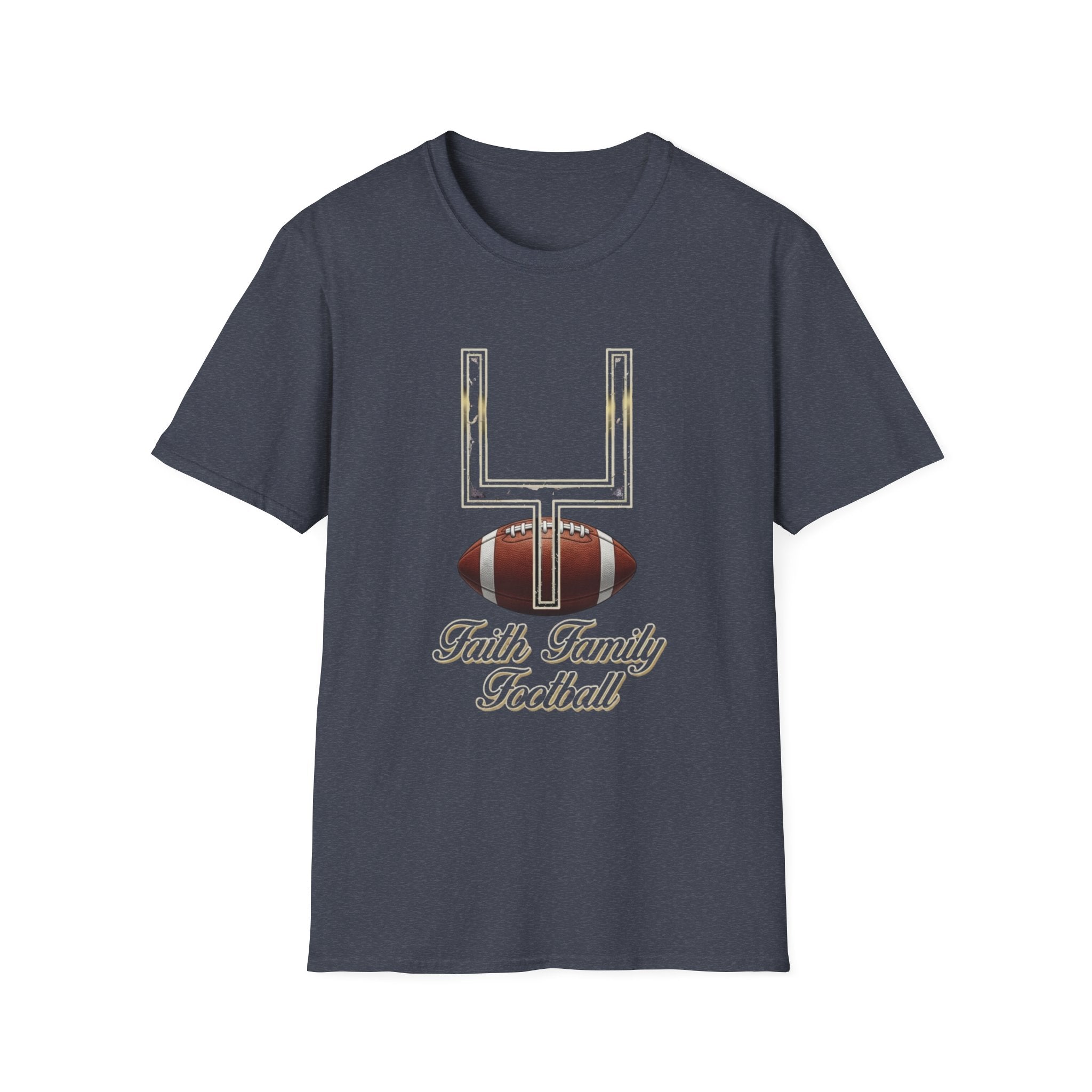 Faith Family Football T-Shirt