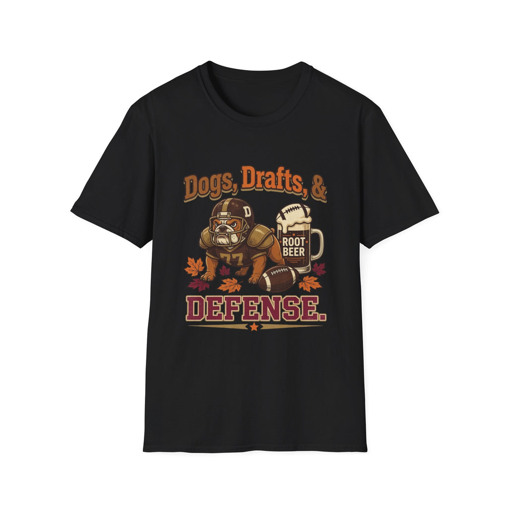 Dogs, Drafts & Defense T-Shirt