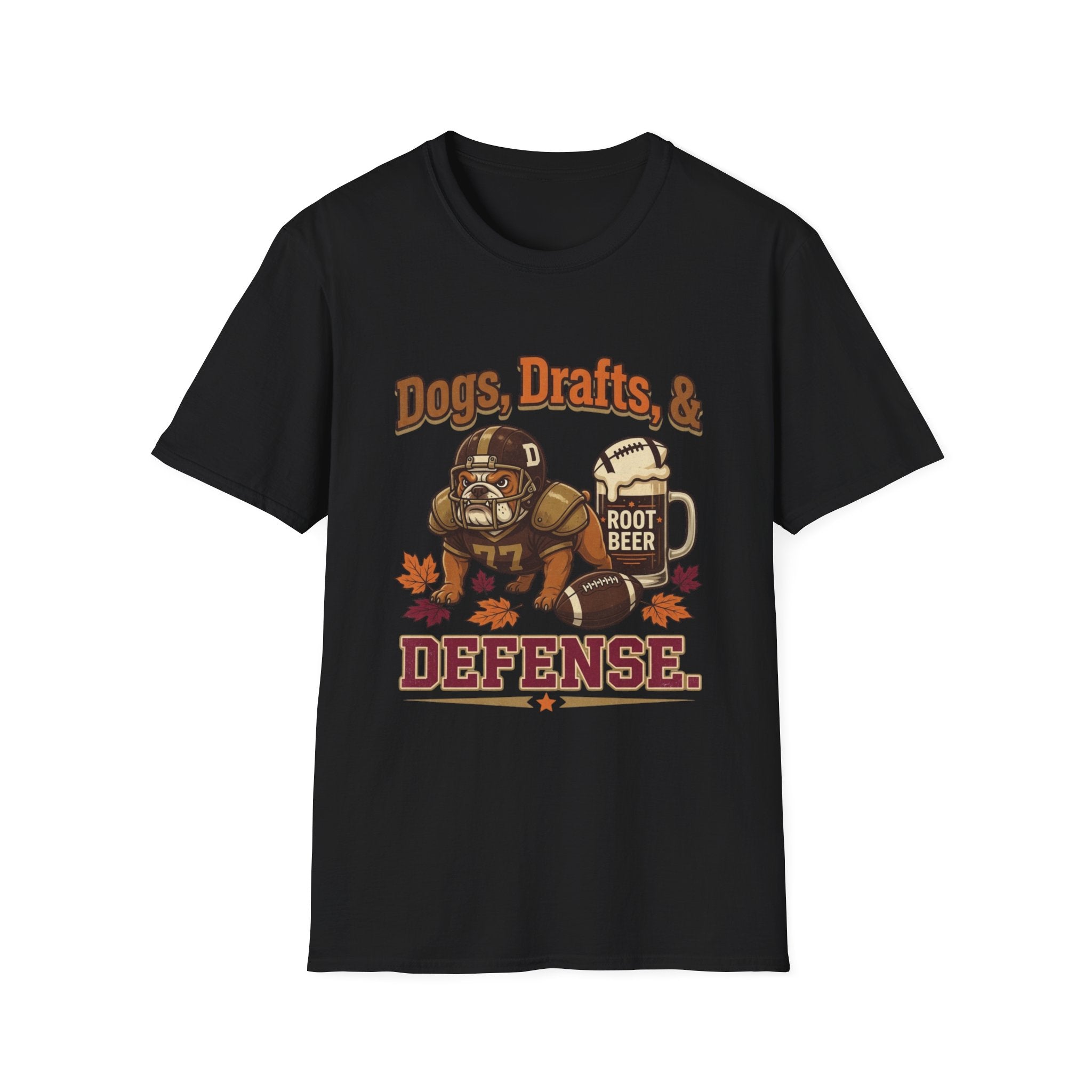 Dogs, Drafts & Defense T-Shirt