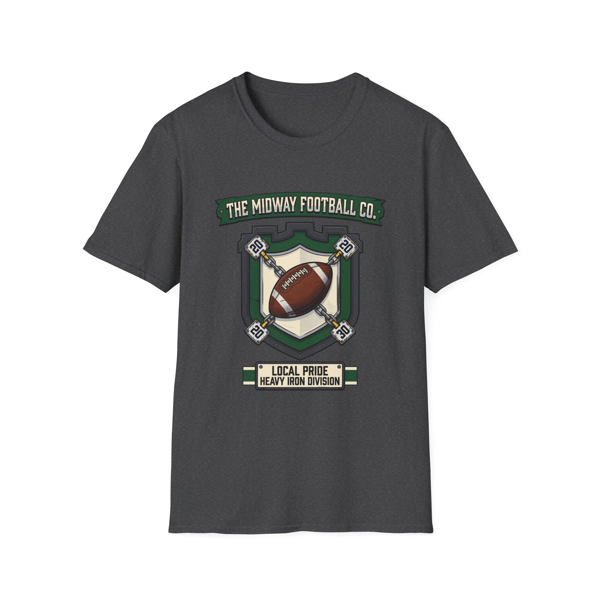 Midway Football Co (Shield) T-Shirt