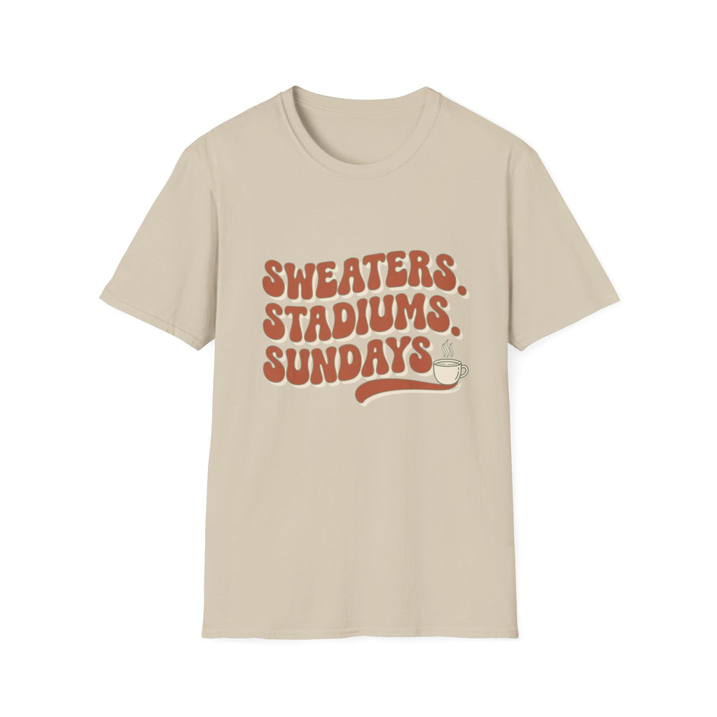 Sweaters, Stadiums, Sundays T-Shirt