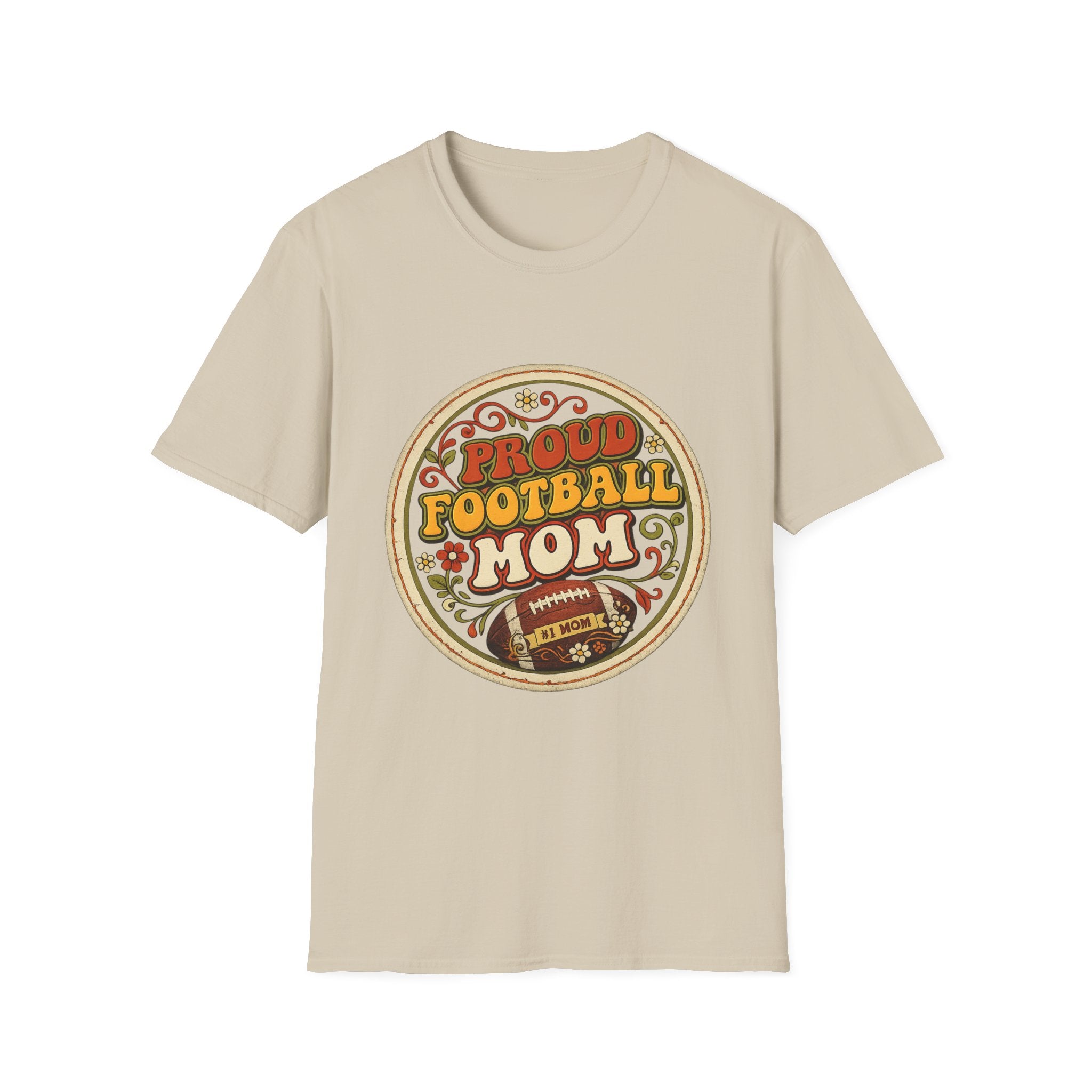 Proud Football Mom T-Shirt