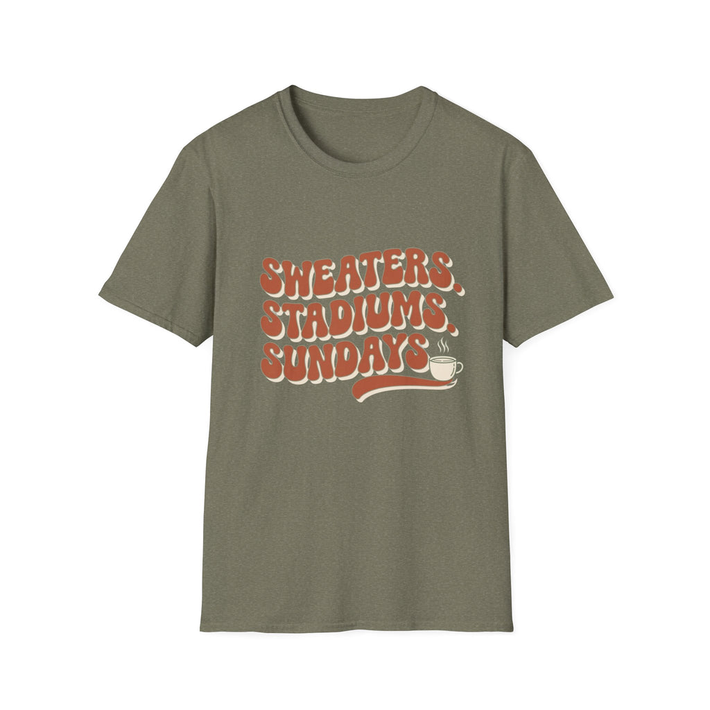 Sweaters, Stadiums, Sundays T-Shirt