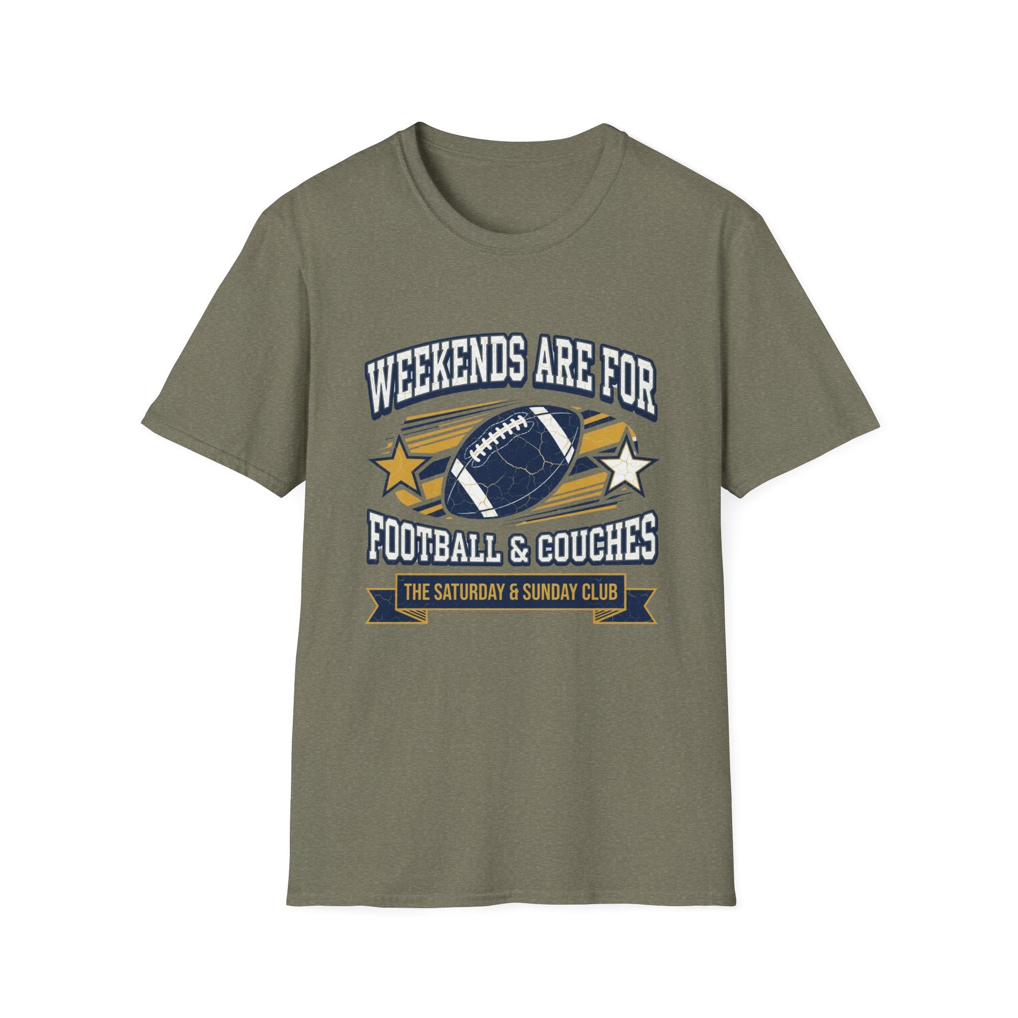 Weekends Are For Football & Couches T-Shirt