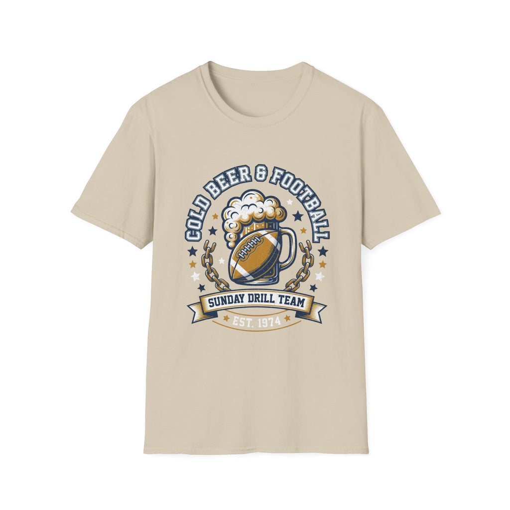 Cold Beer and Football T-Shirt