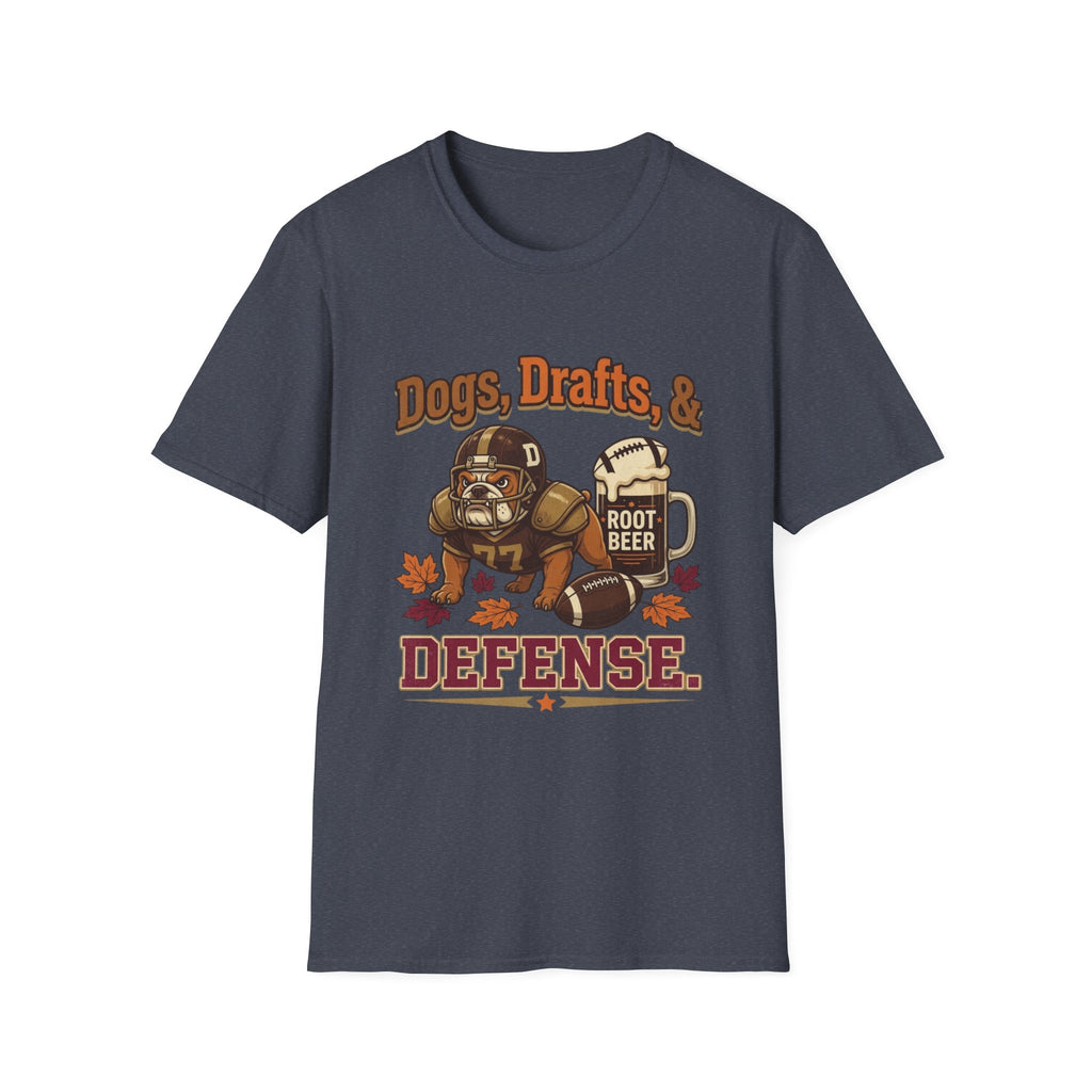 Dogs, Drafts & Defense T-Shirt