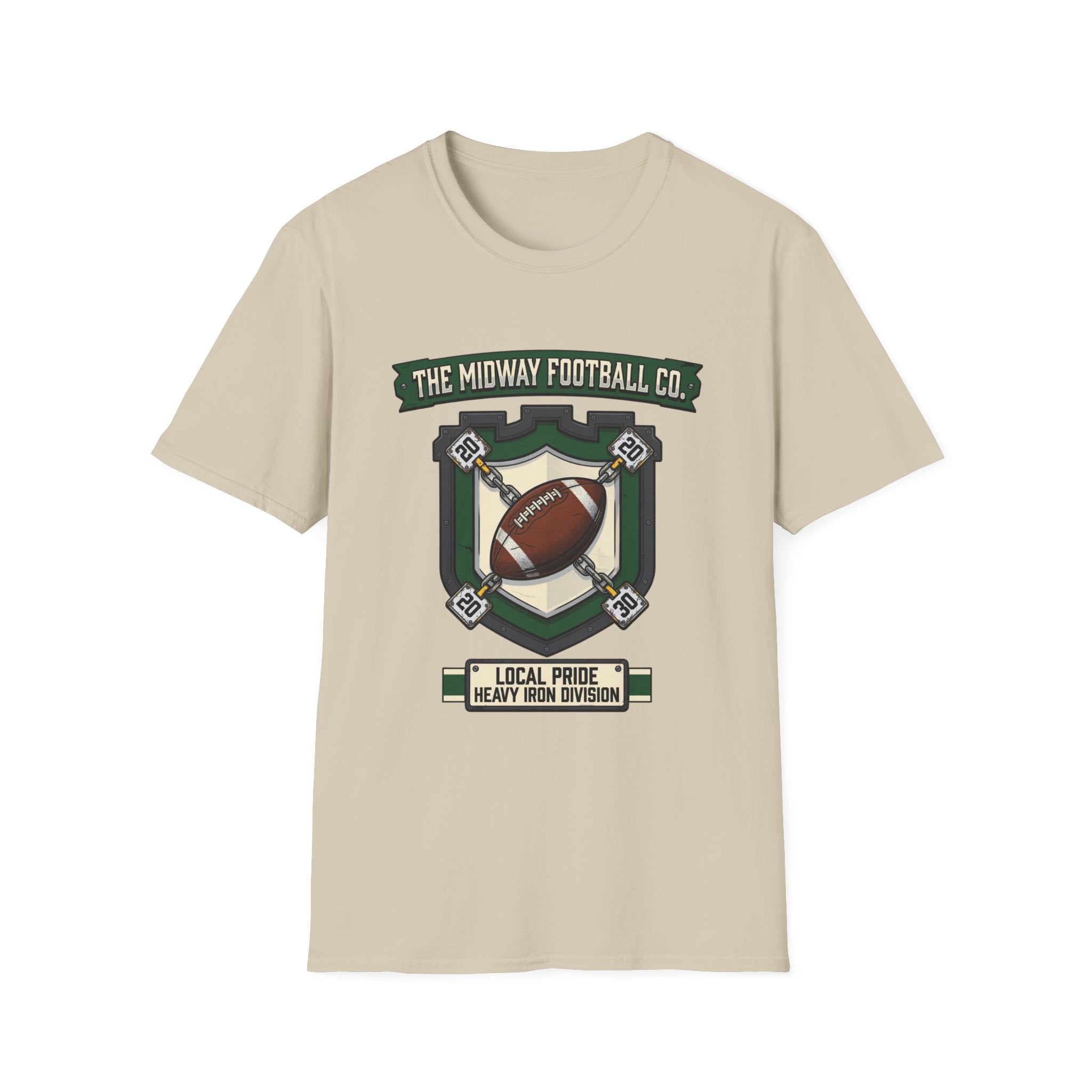 Midway Football Co (Shield) T-Shirt