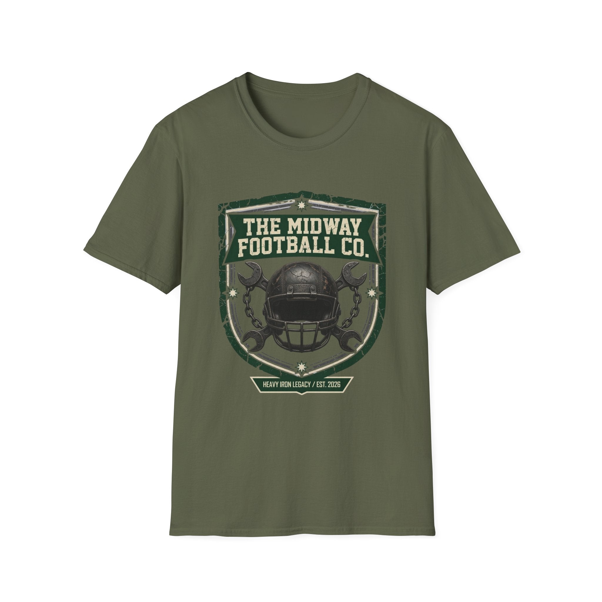 Midway Football Co (Helmet) T-Shirt