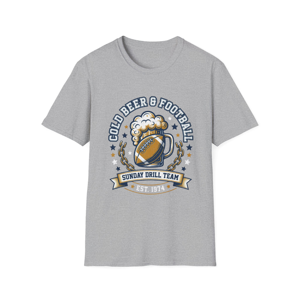 Cold Beer and Football T-Shirt