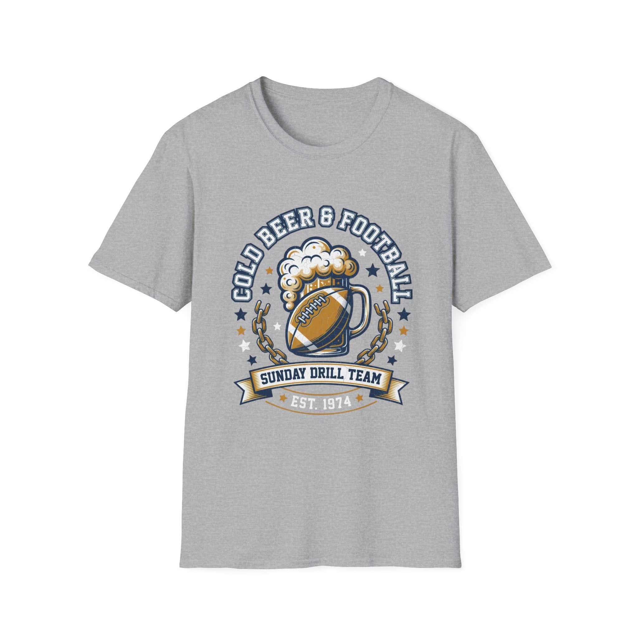 Cold Beer and Football T-Shirt