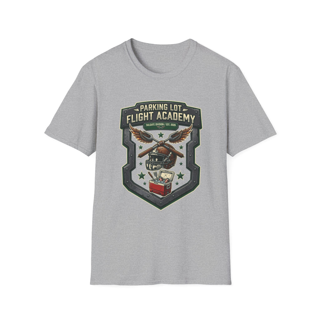 Parking Lot Flight Academy (Shield) T-Shirt