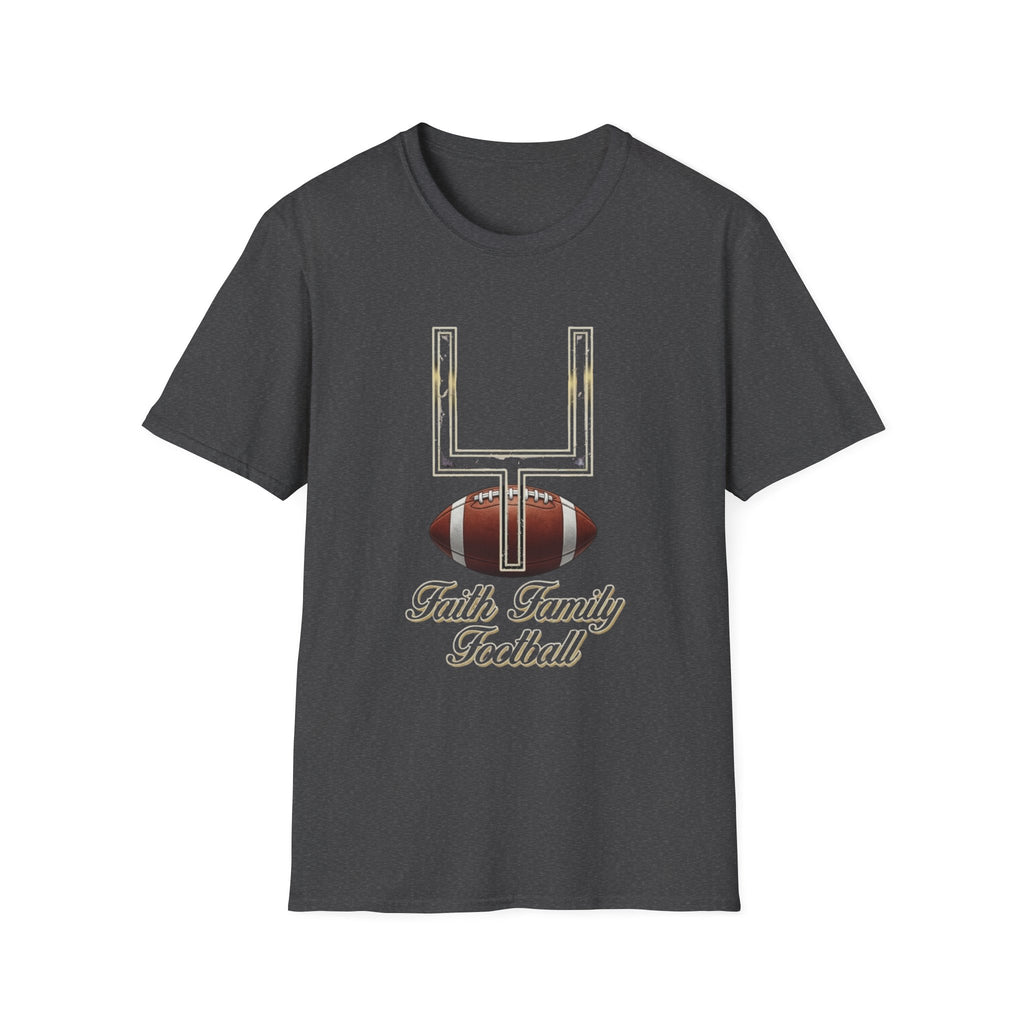 Faith Family Football T-Shirt