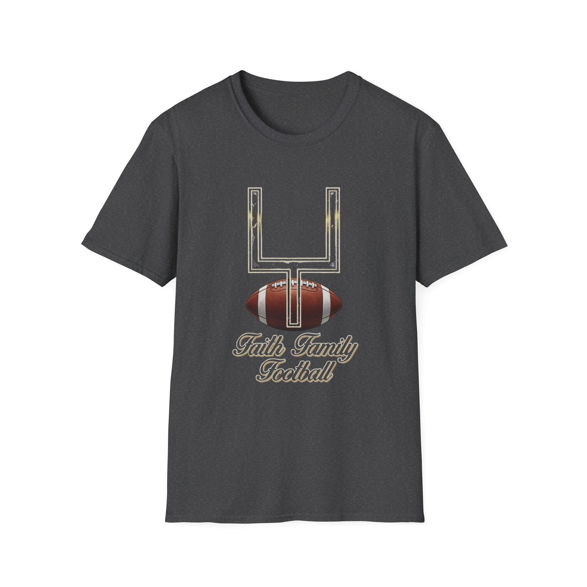 Faith Family Football T-Shirt
