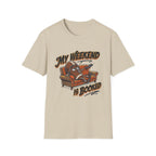 My Weekend Is Booked (Couch Football) T-Shirt