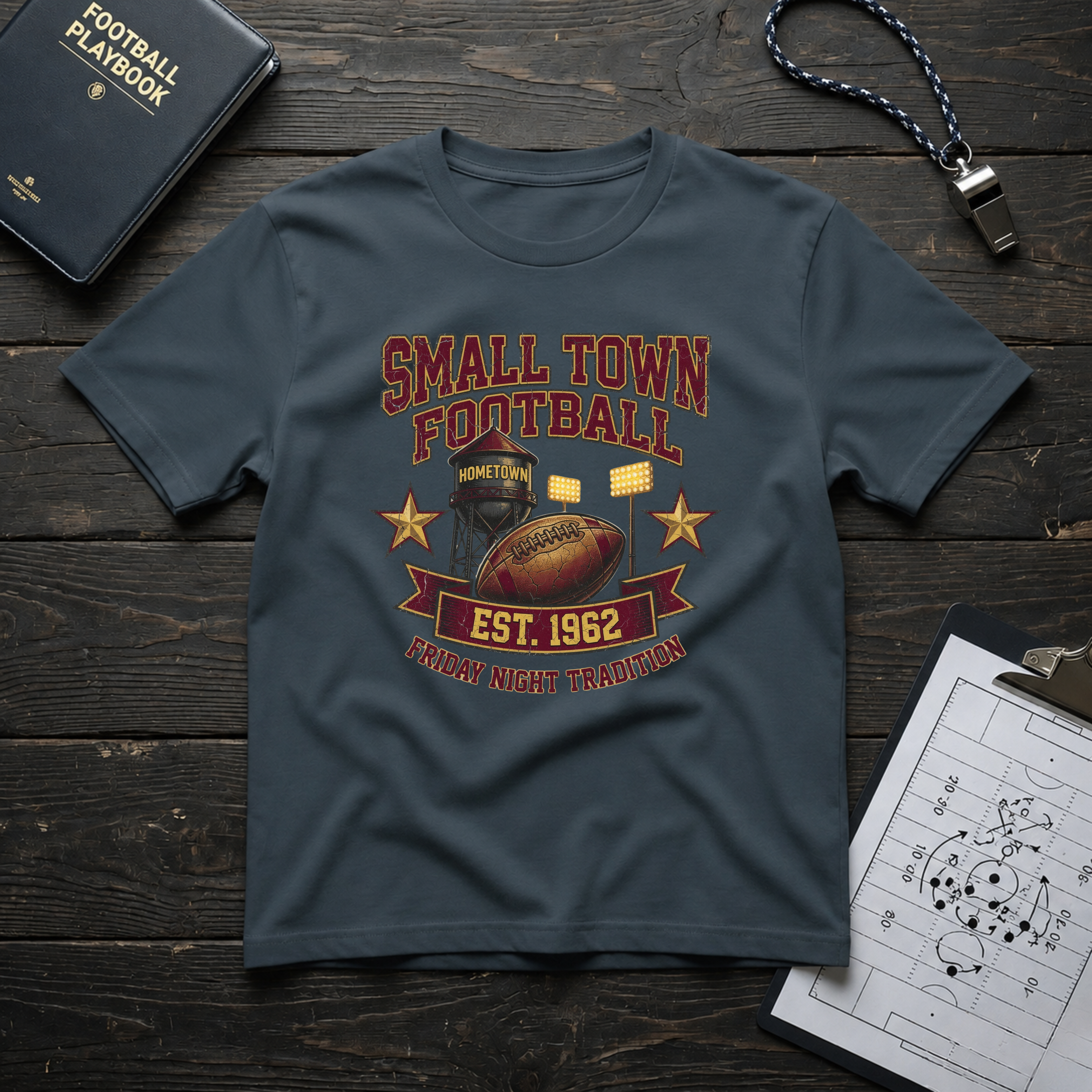 Small Town Football T-Shirt