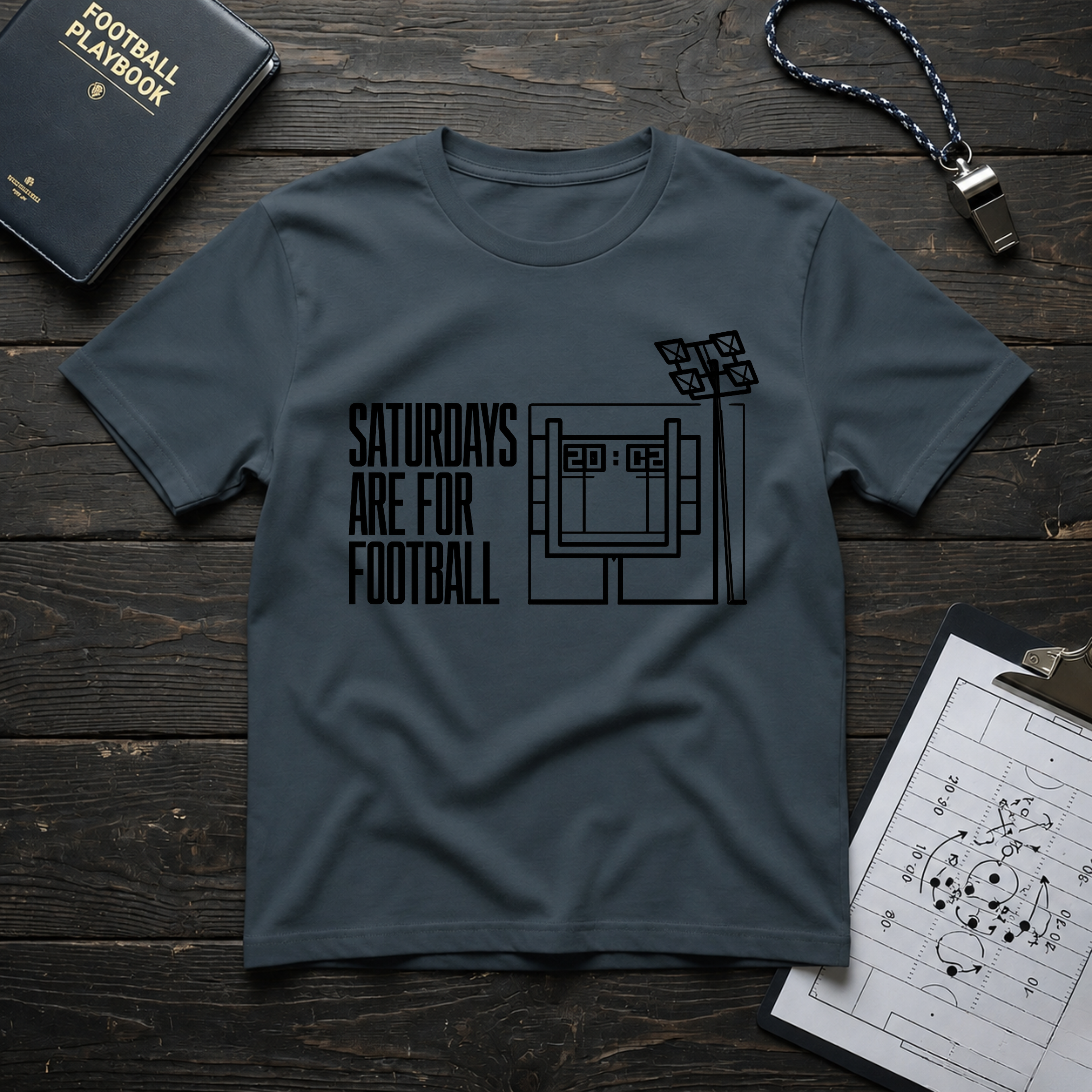 Saturdays Are For Football (Scoreboard) T-Shirt