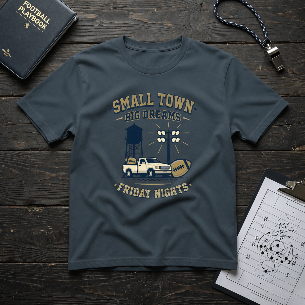 Small Town Big Dreams Friday Nights T-Shirt