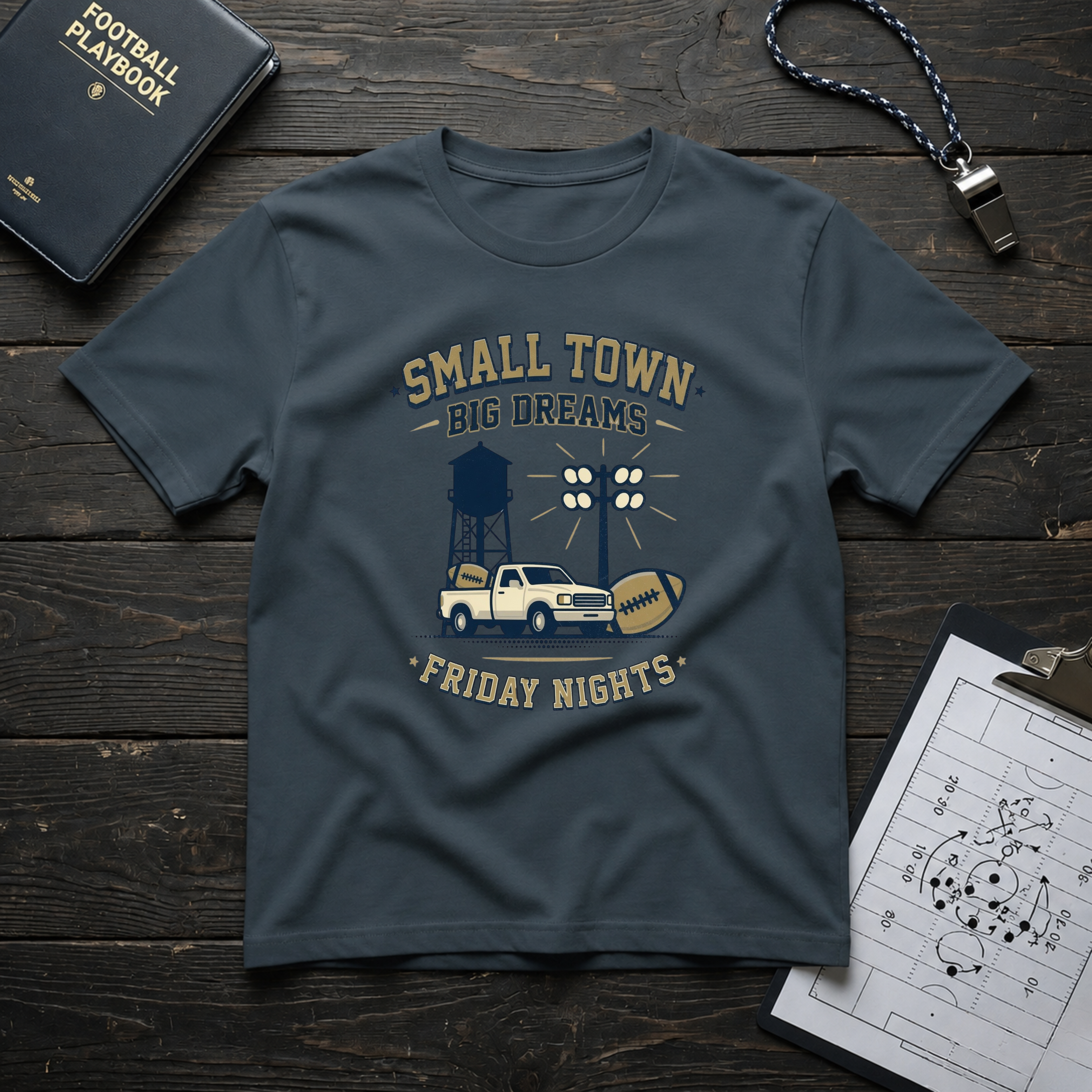 Small Town Big Dreams Friday Nights T-Shirt