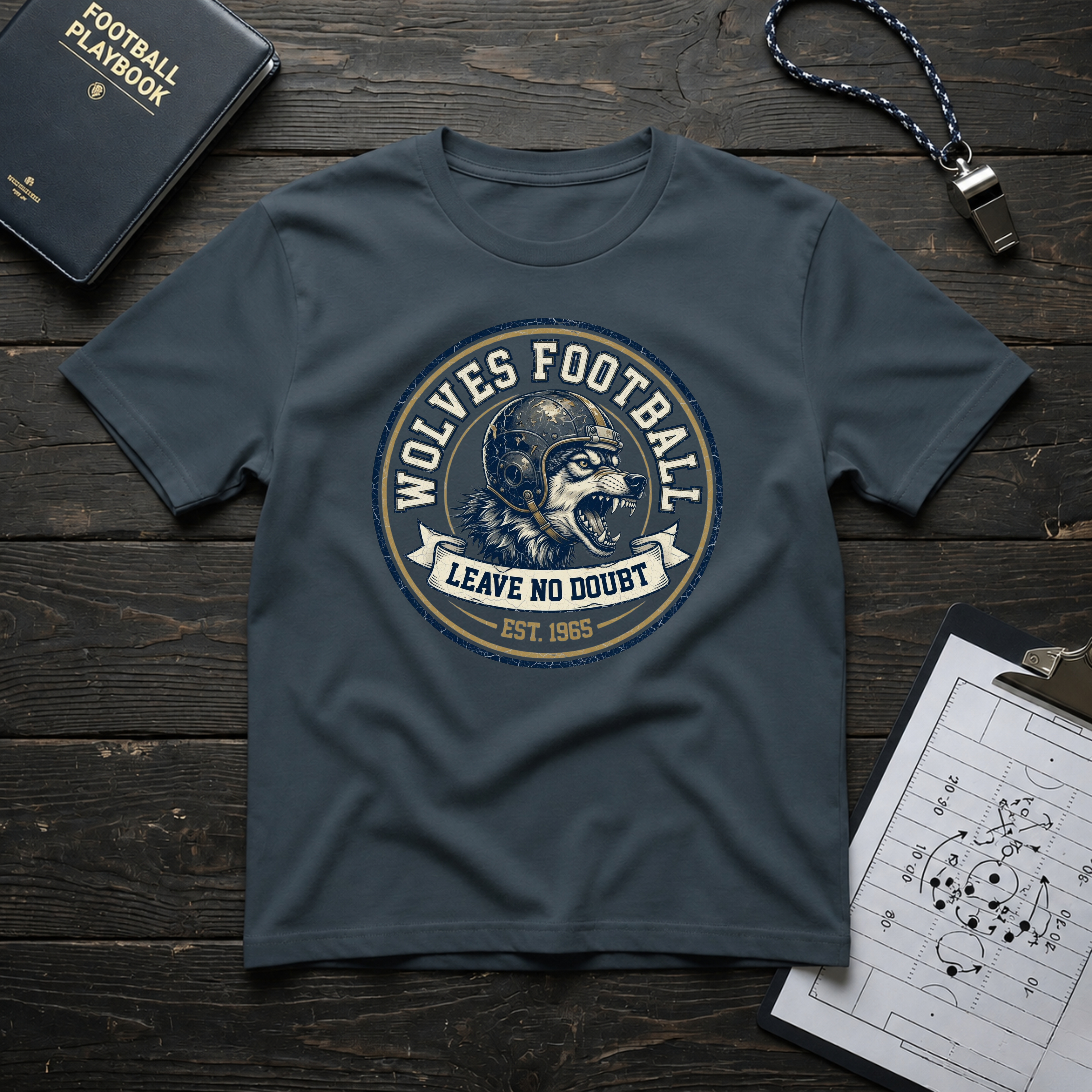 Wolves Football – Leave No Doubt T-Shirt