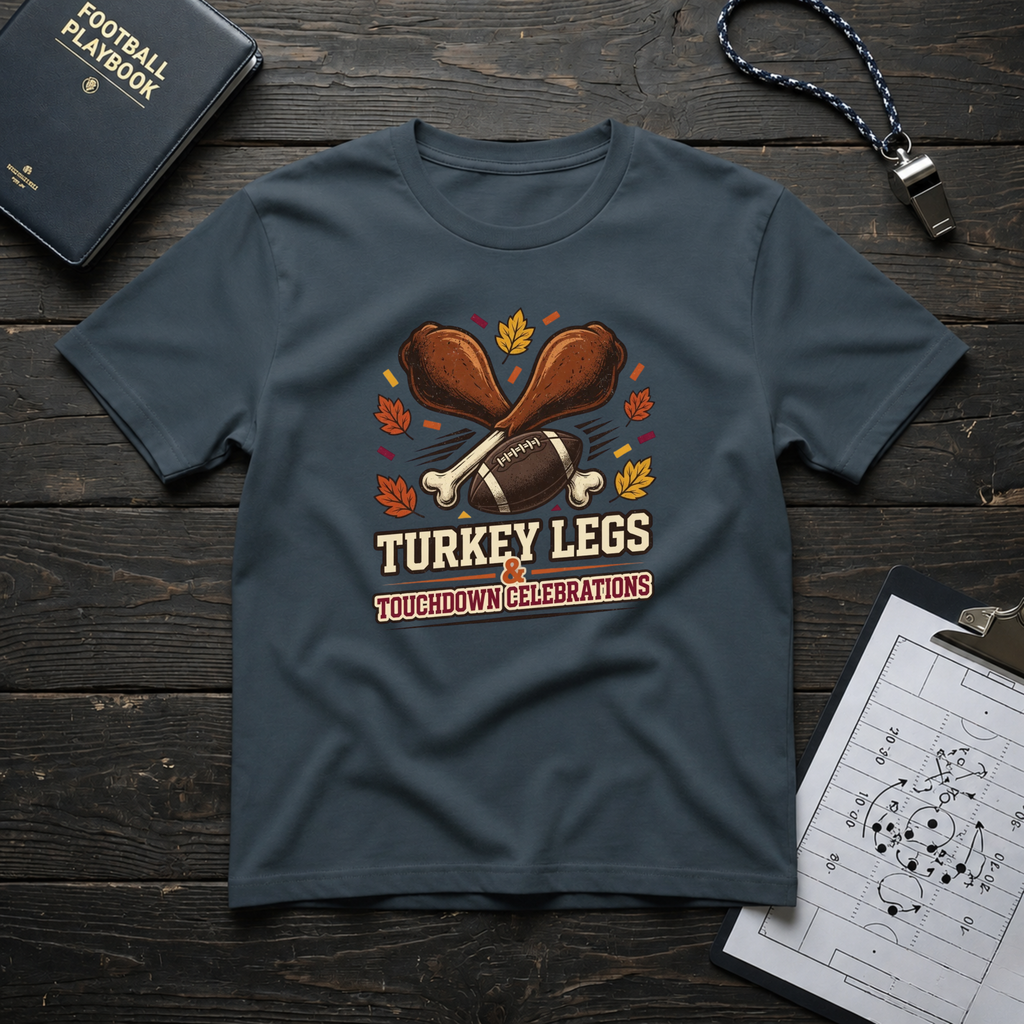 Turkey Legs & Touchdown Celebrations T-Shirt