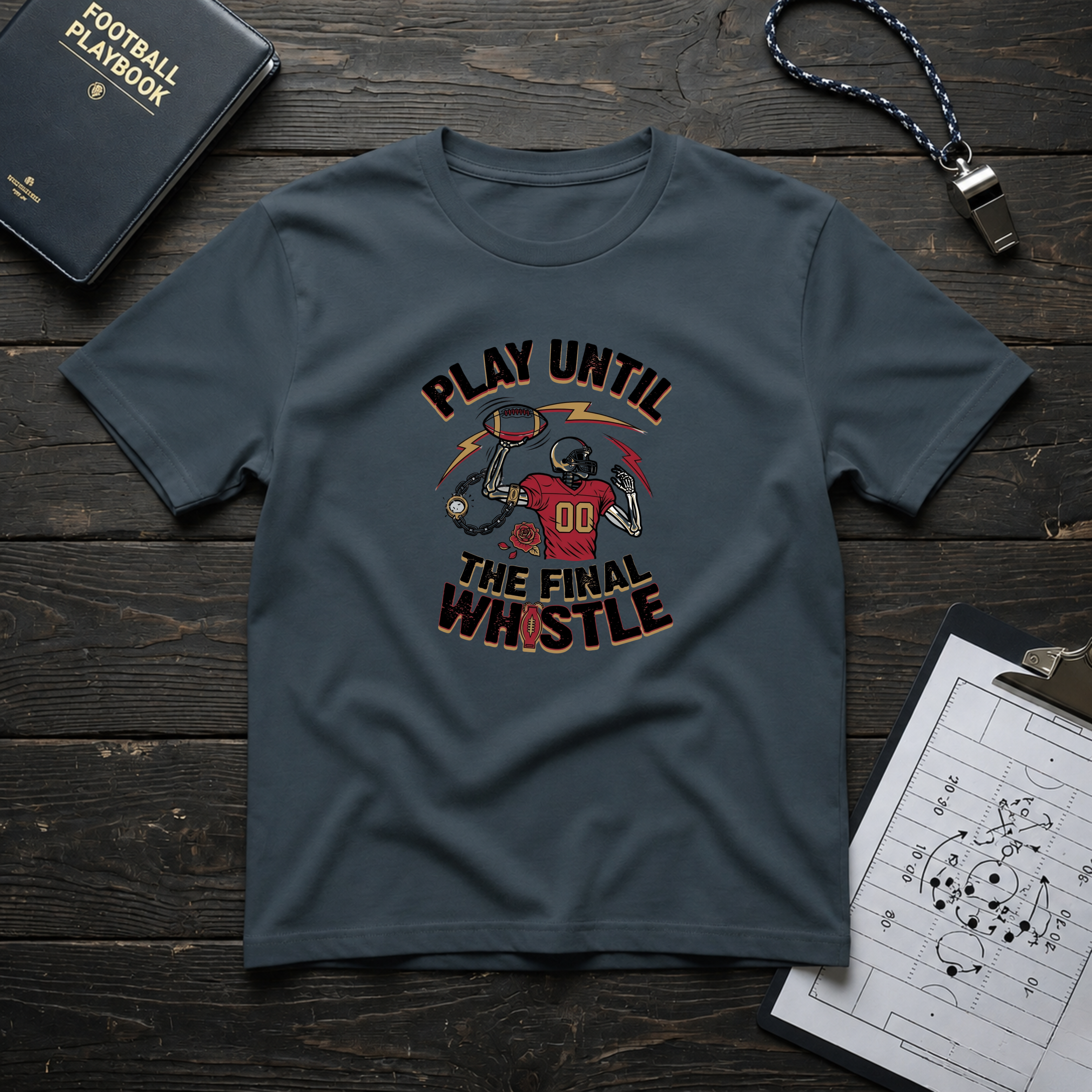 Play Until The Final Whistle T-Shirt
