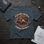 Stuffing, Sacks & Sunday Football T-Shirt