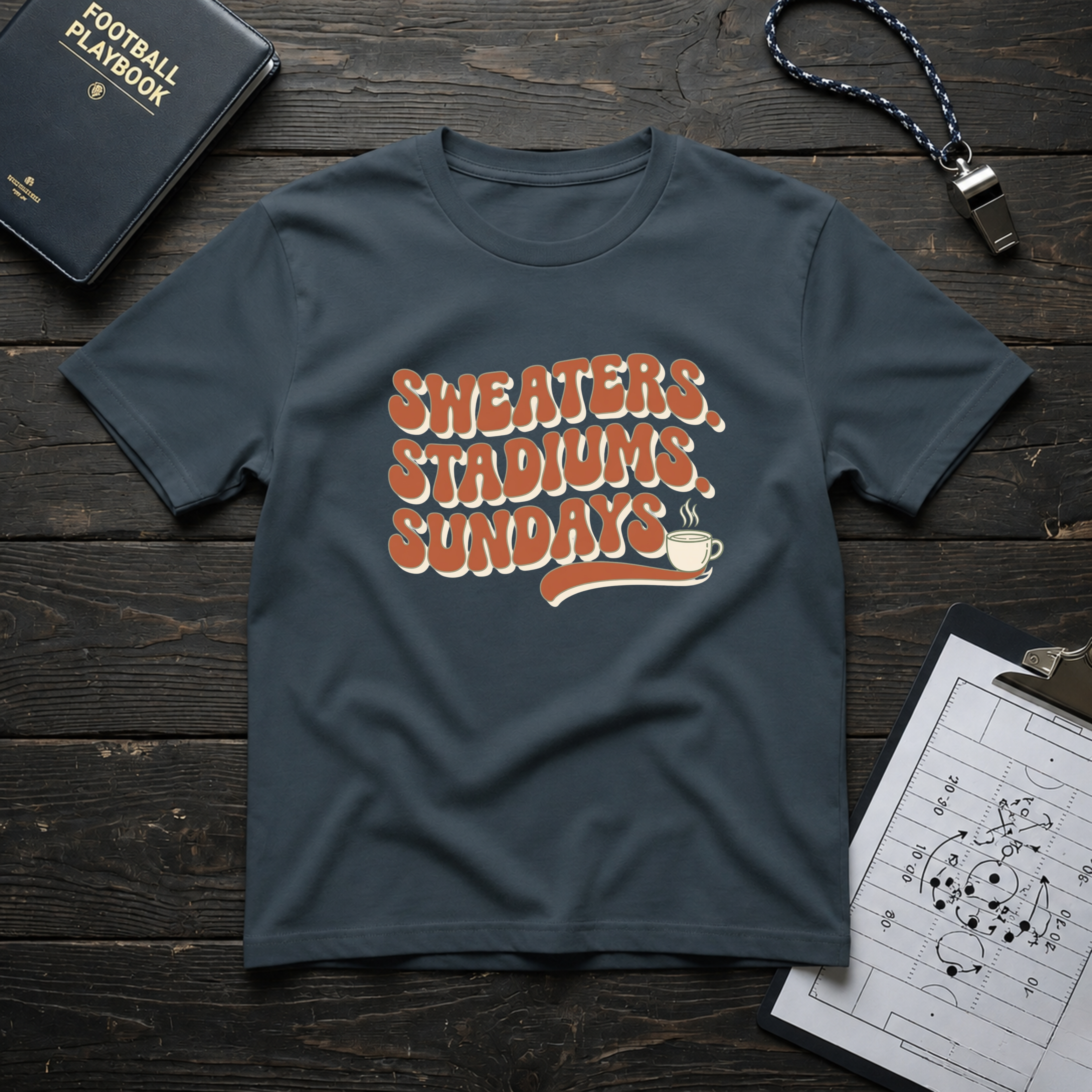 Sweaters, Stadiums, Sundays T-Shirt