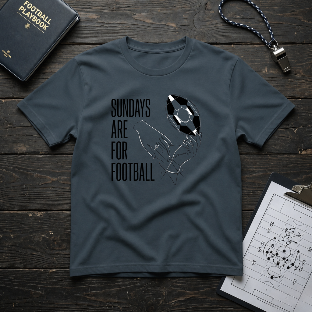 Sundays Are For Football (Soccer) T-Shirt