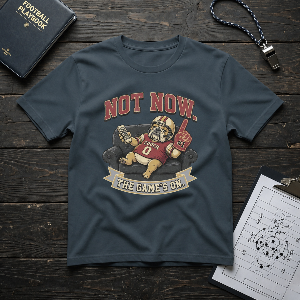 Not Now. The Game's On. T-Shirt