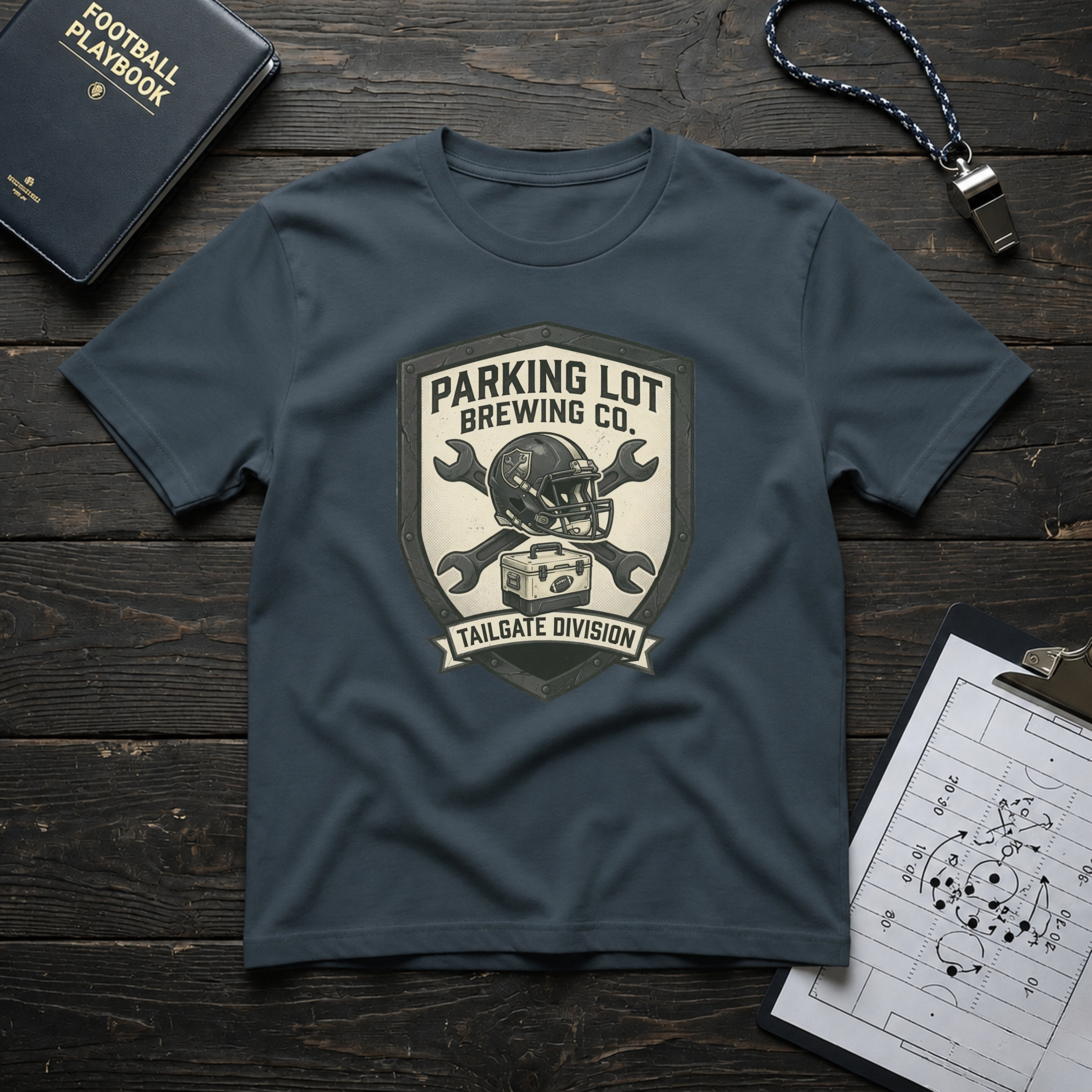 Parking Lot Brewing Co. (Tailgate Division) T-Shirt