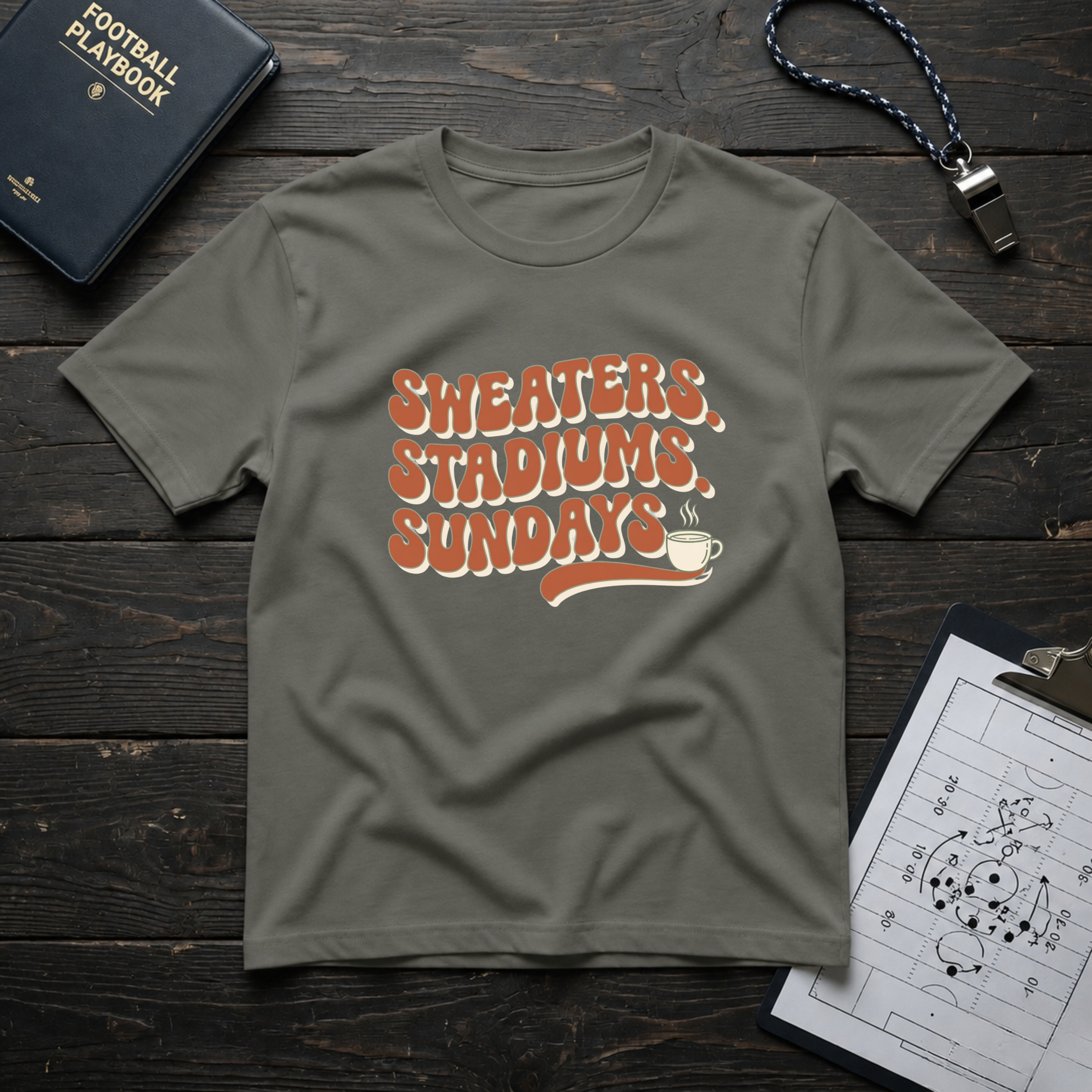 Sweaters, Stadiums, Sundays T-Shirt