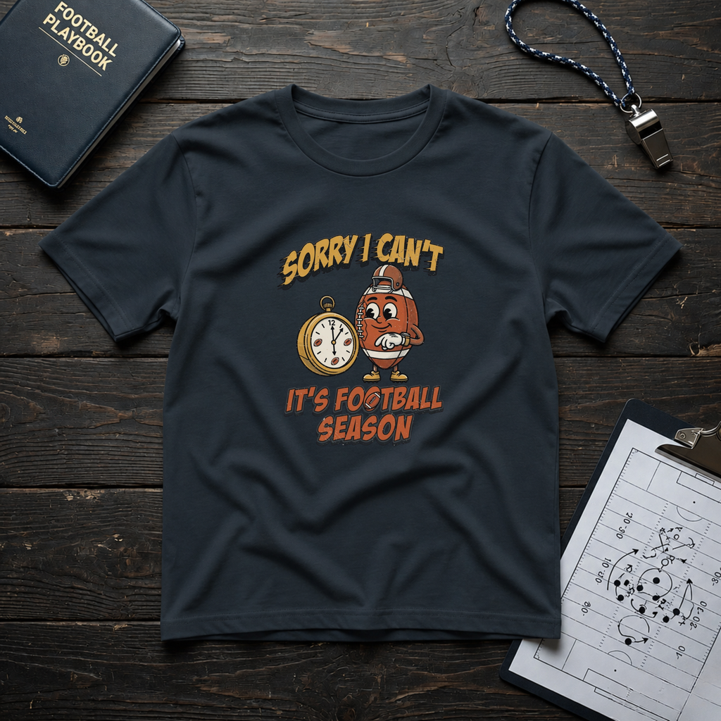 Sorry I Can't, It's Football Season T-Shirt