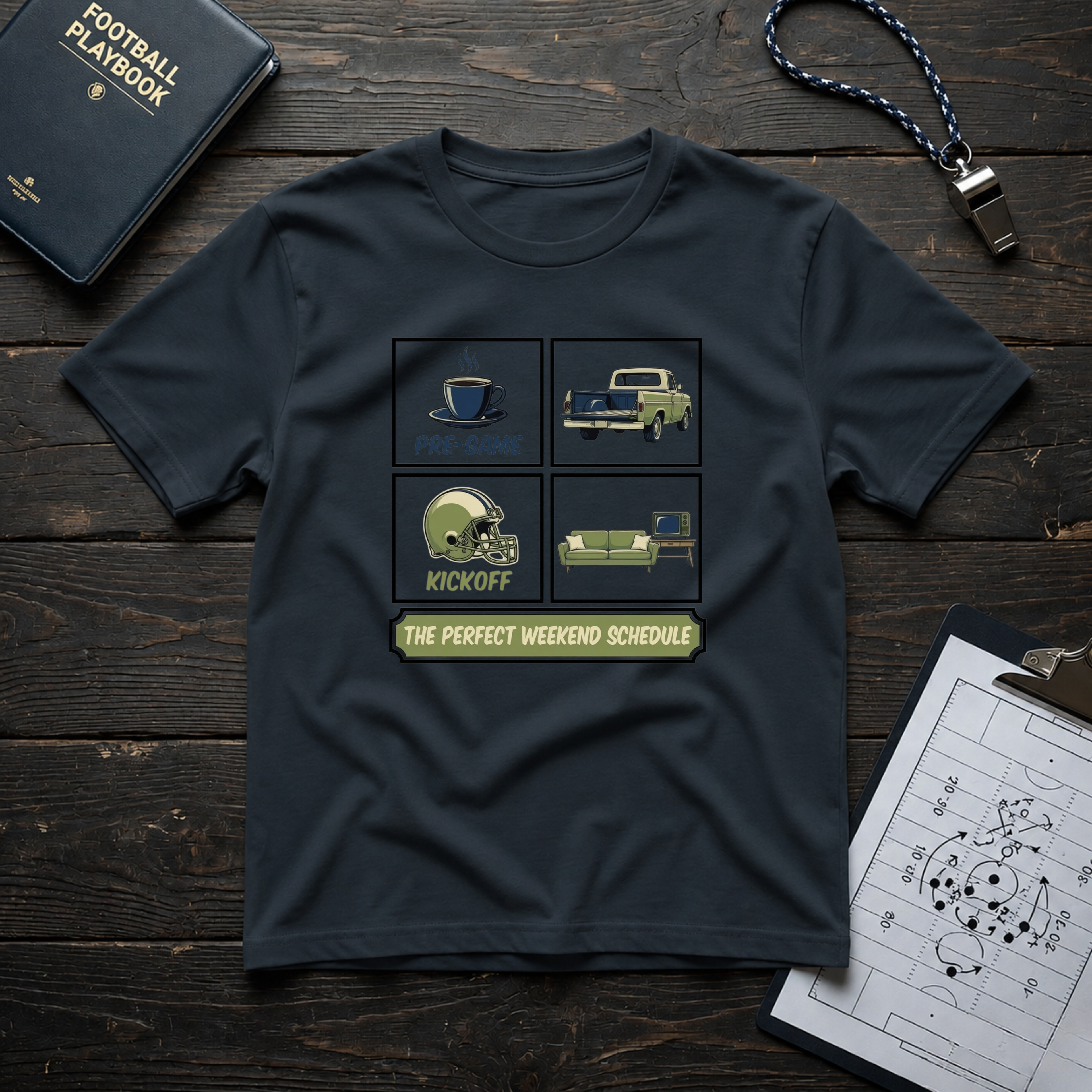 The Perfect Weekend Schedule T-Shirt