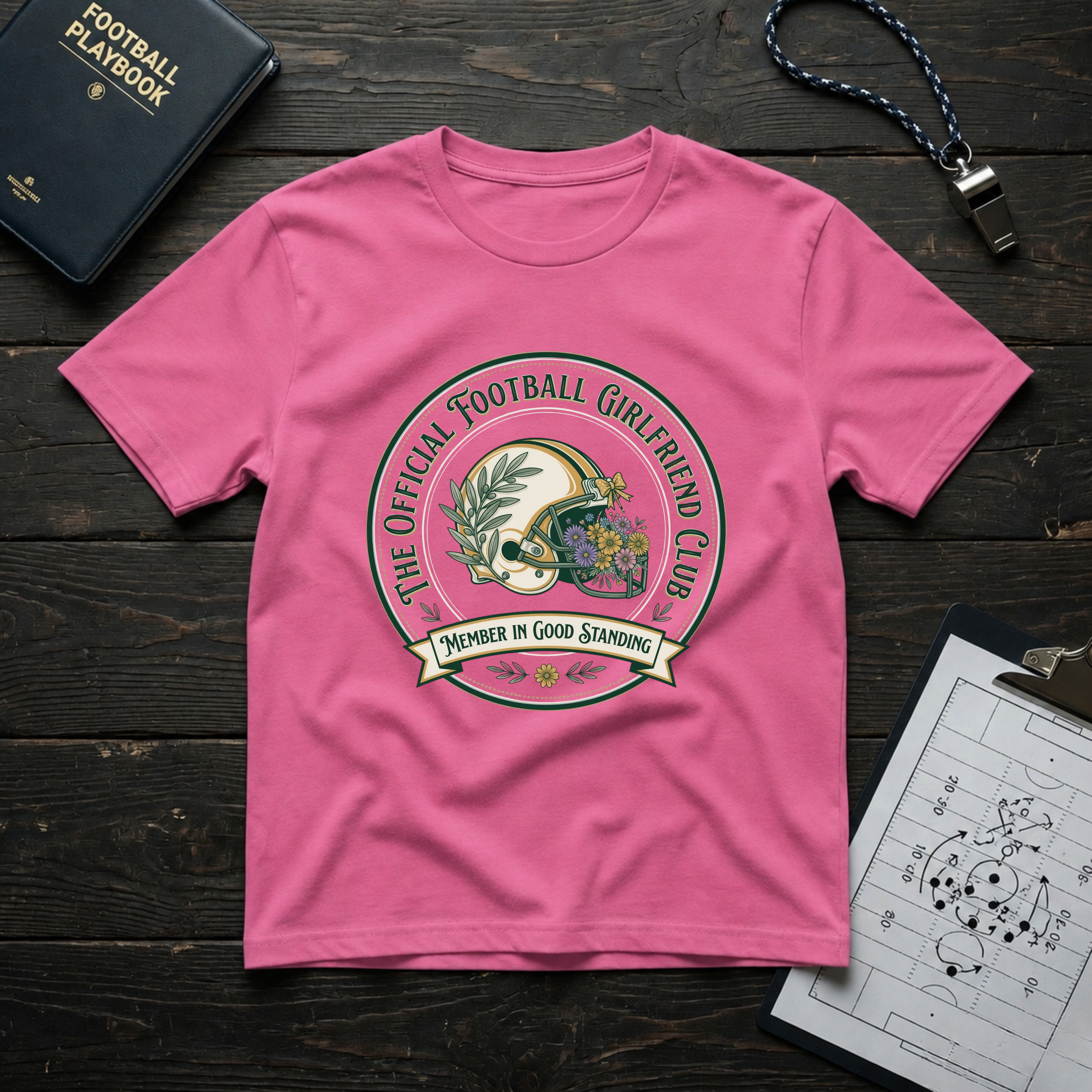 Official Football Girlfriend Club T-Shirt