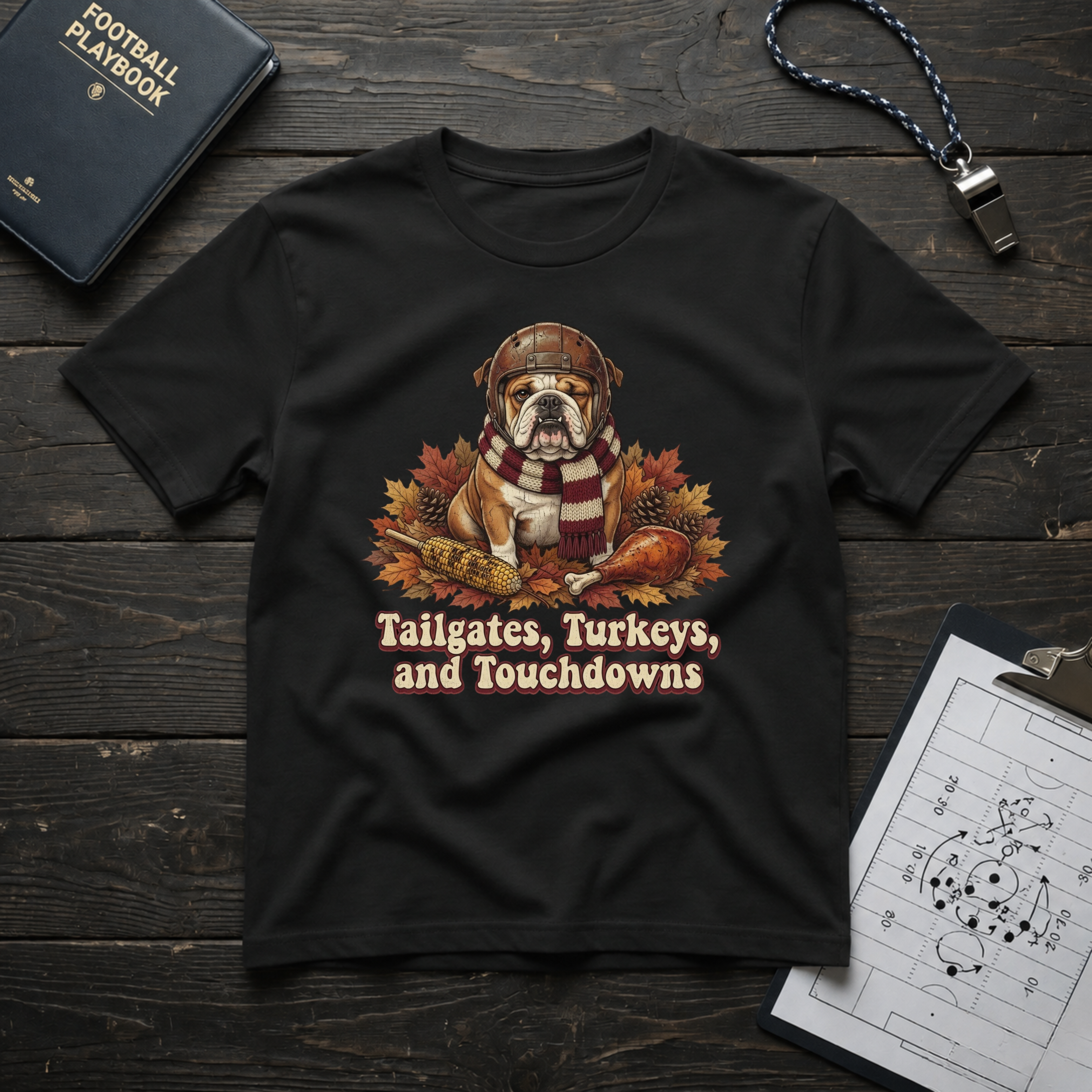 Tailgates, Turkeys & Touchdown T-Shirt