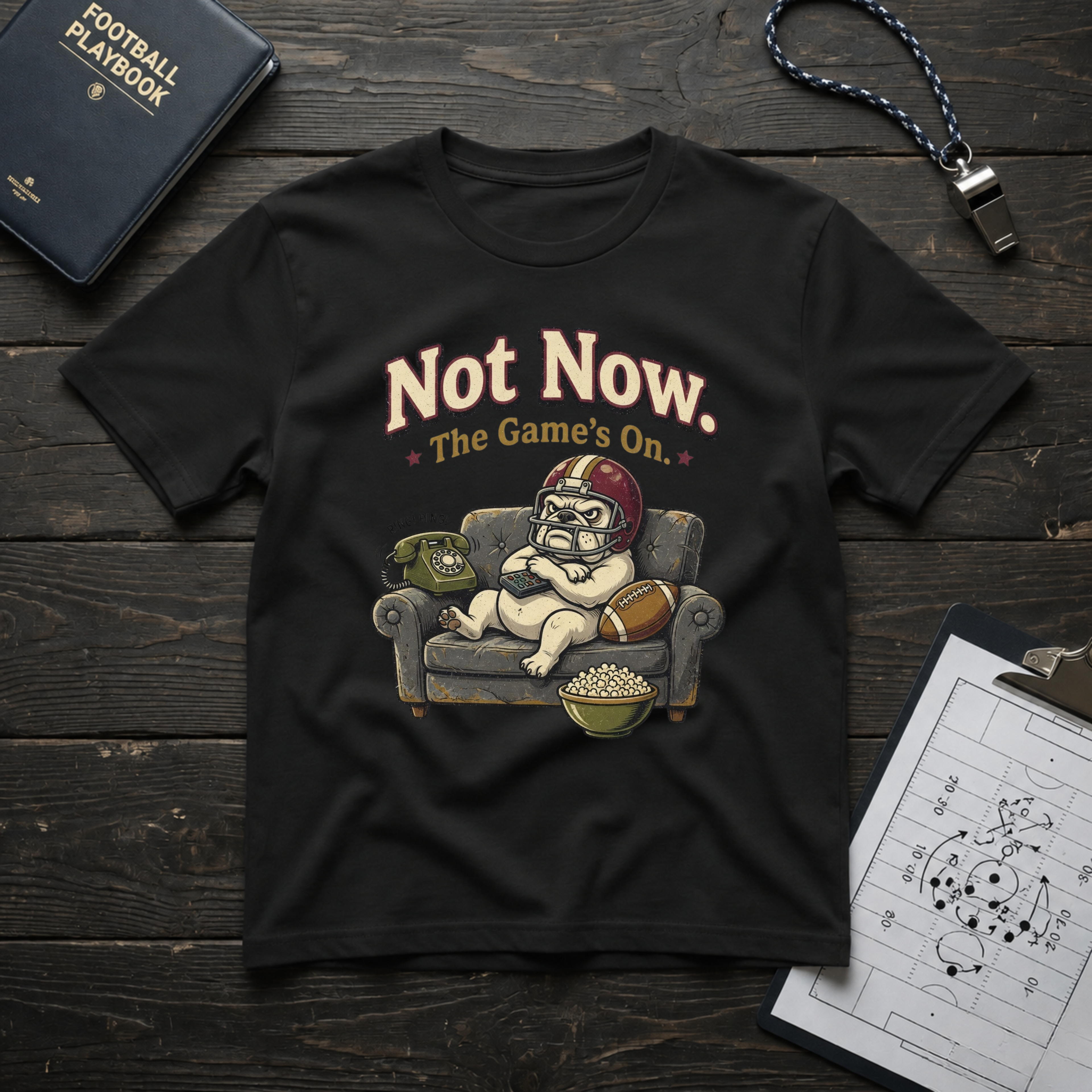 Not Now. The Game's On T-Shirt