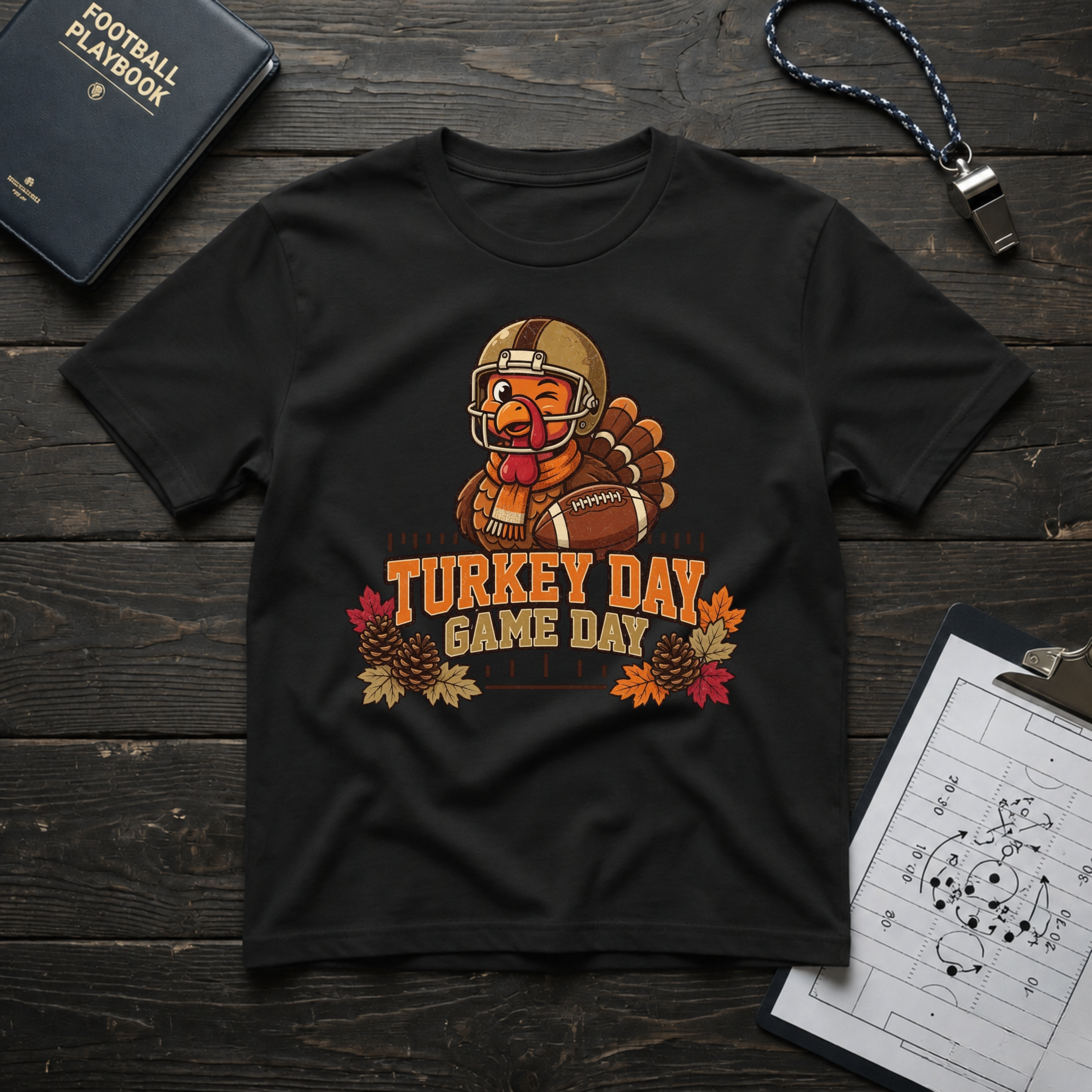 Turkey Day Game Day T-Shirt