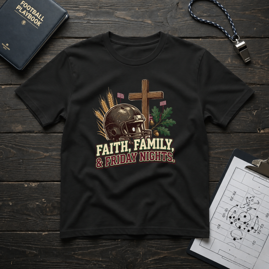 Faith, Family & Friday Nights T-Shirt