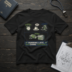 Running Late, Watching Football T-Shirt