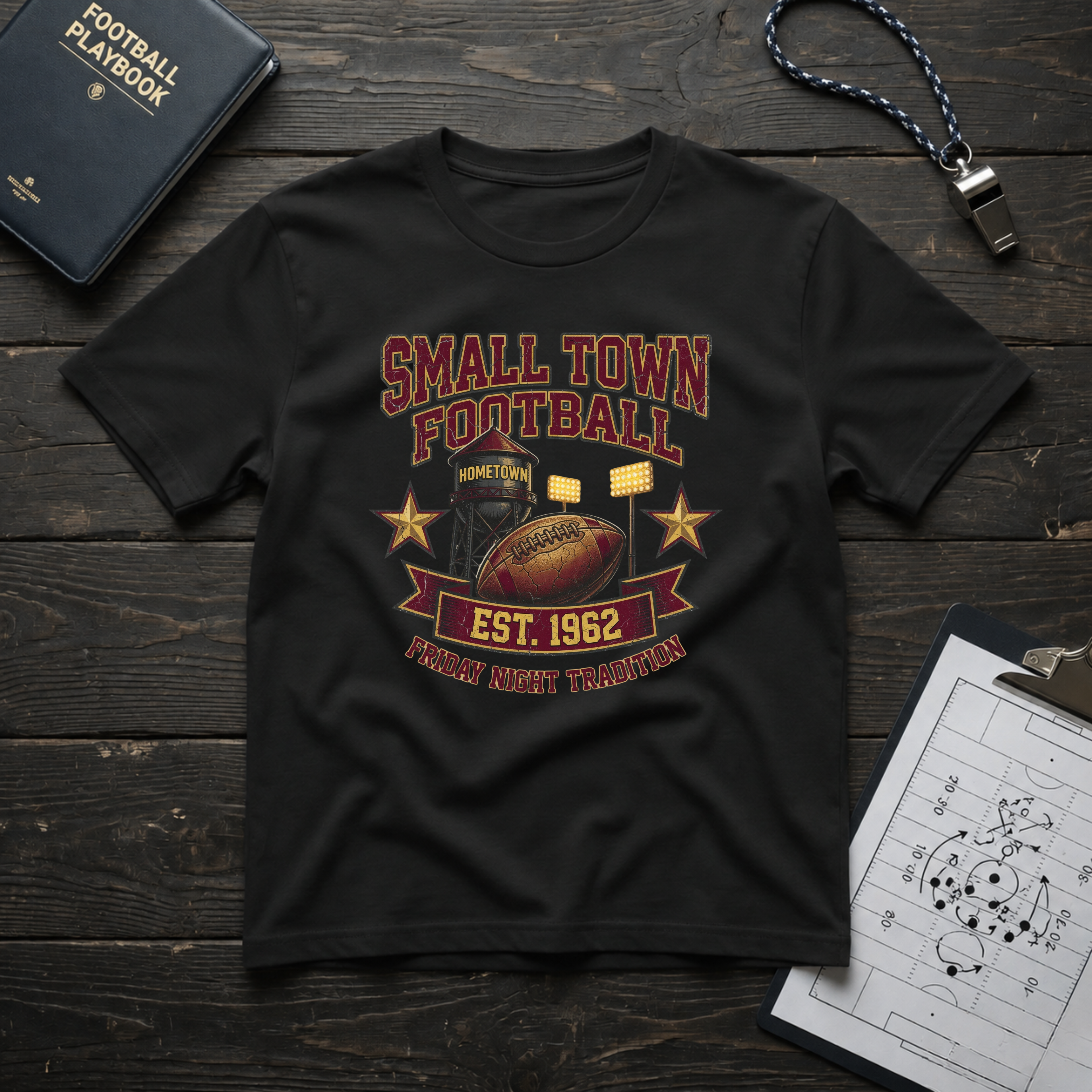 Small Town Football T-Shirt