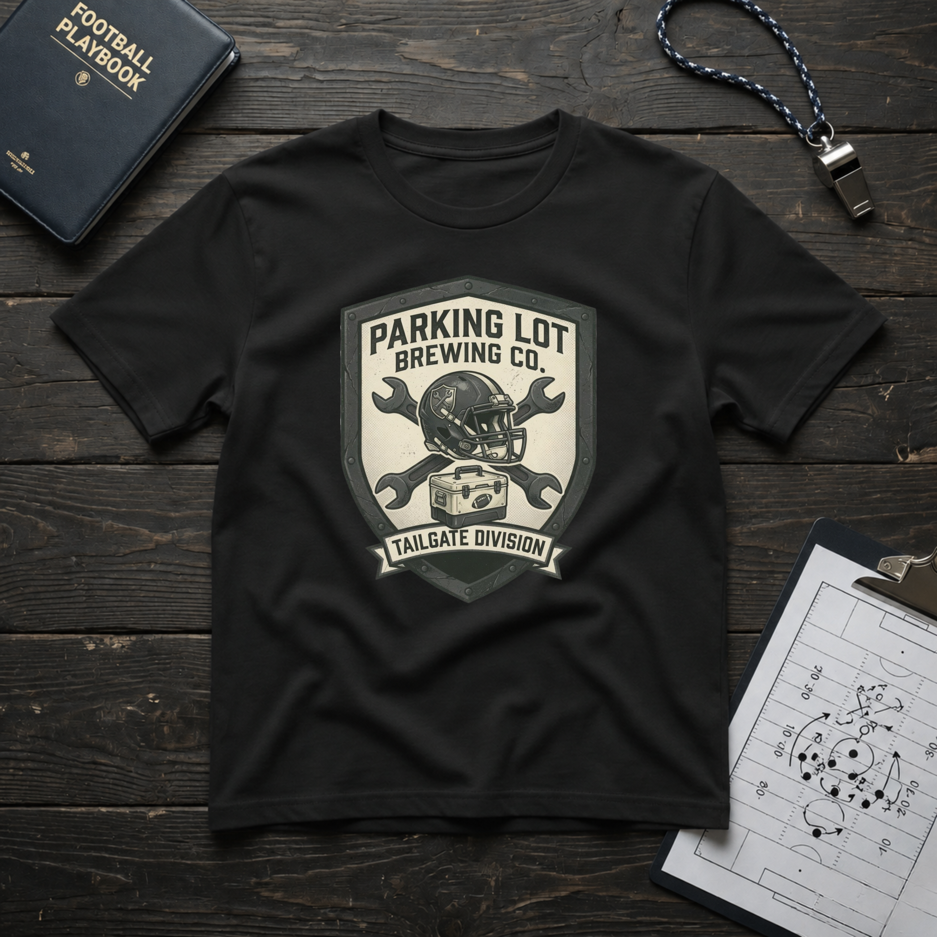 Parking Lot Brewing Co. (Tailgate Division) T-Shirt