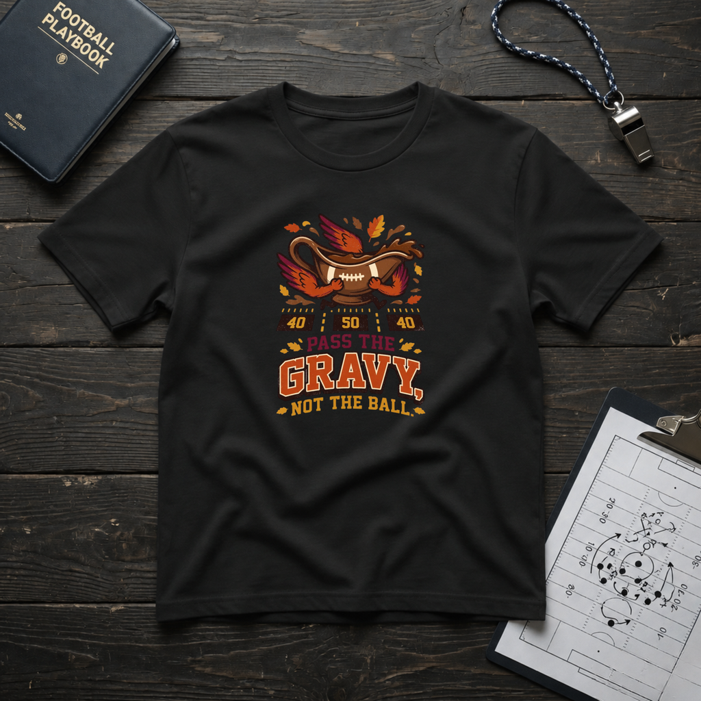 Pass the Gravy, Not the Ball T-Shirt