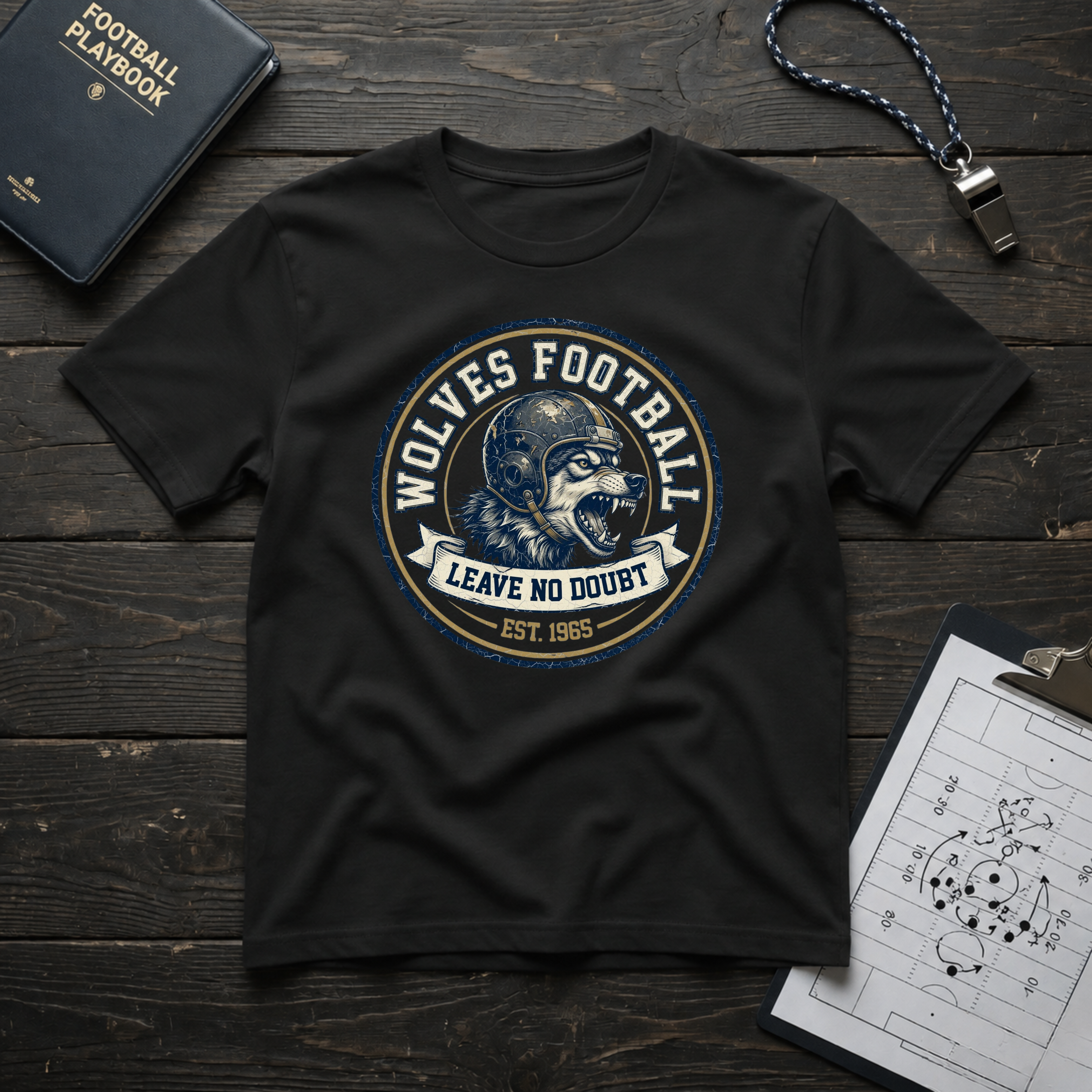 Wolves Football – Leave No Doubt T-Shirt