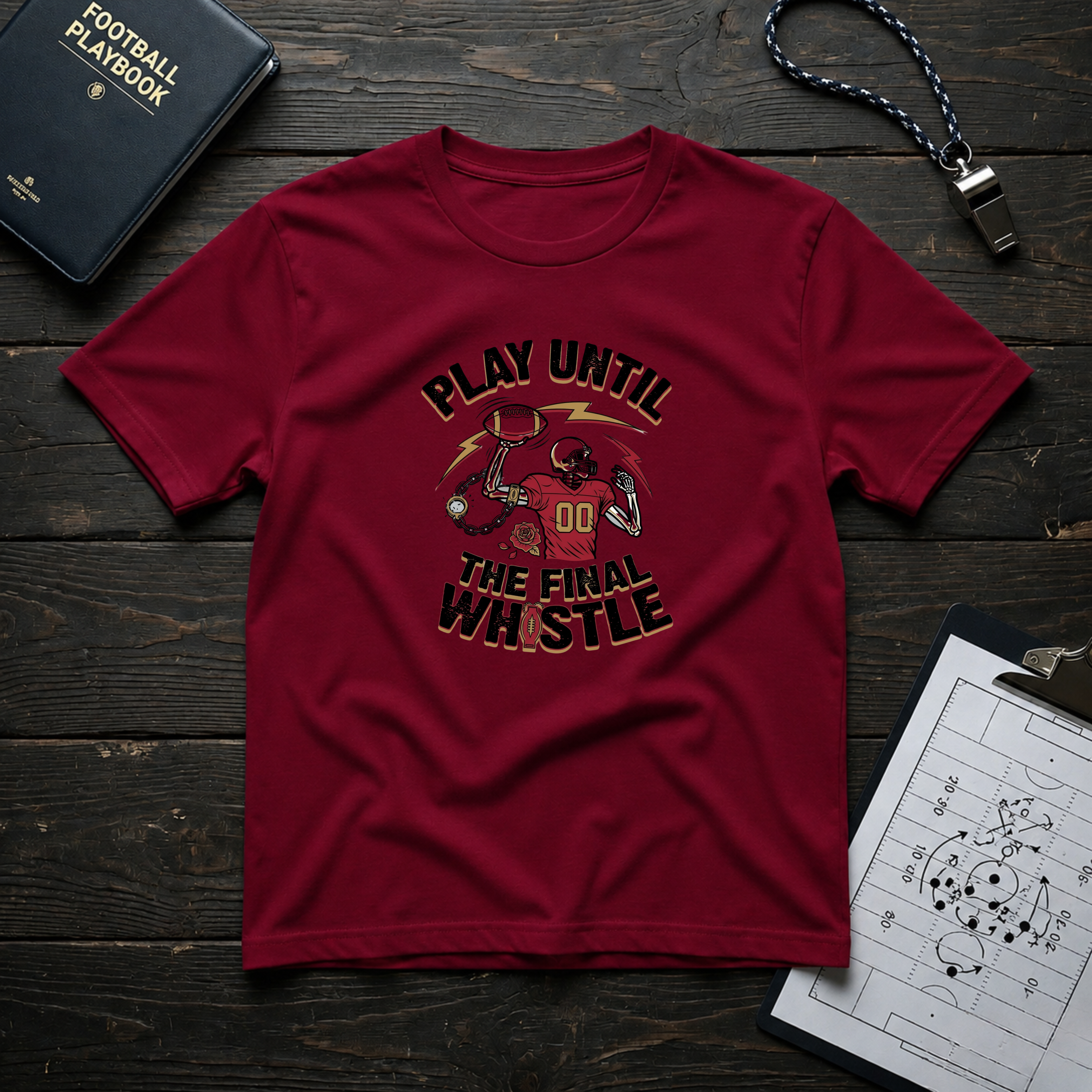 Play Until The Final Whistle T-Shirt