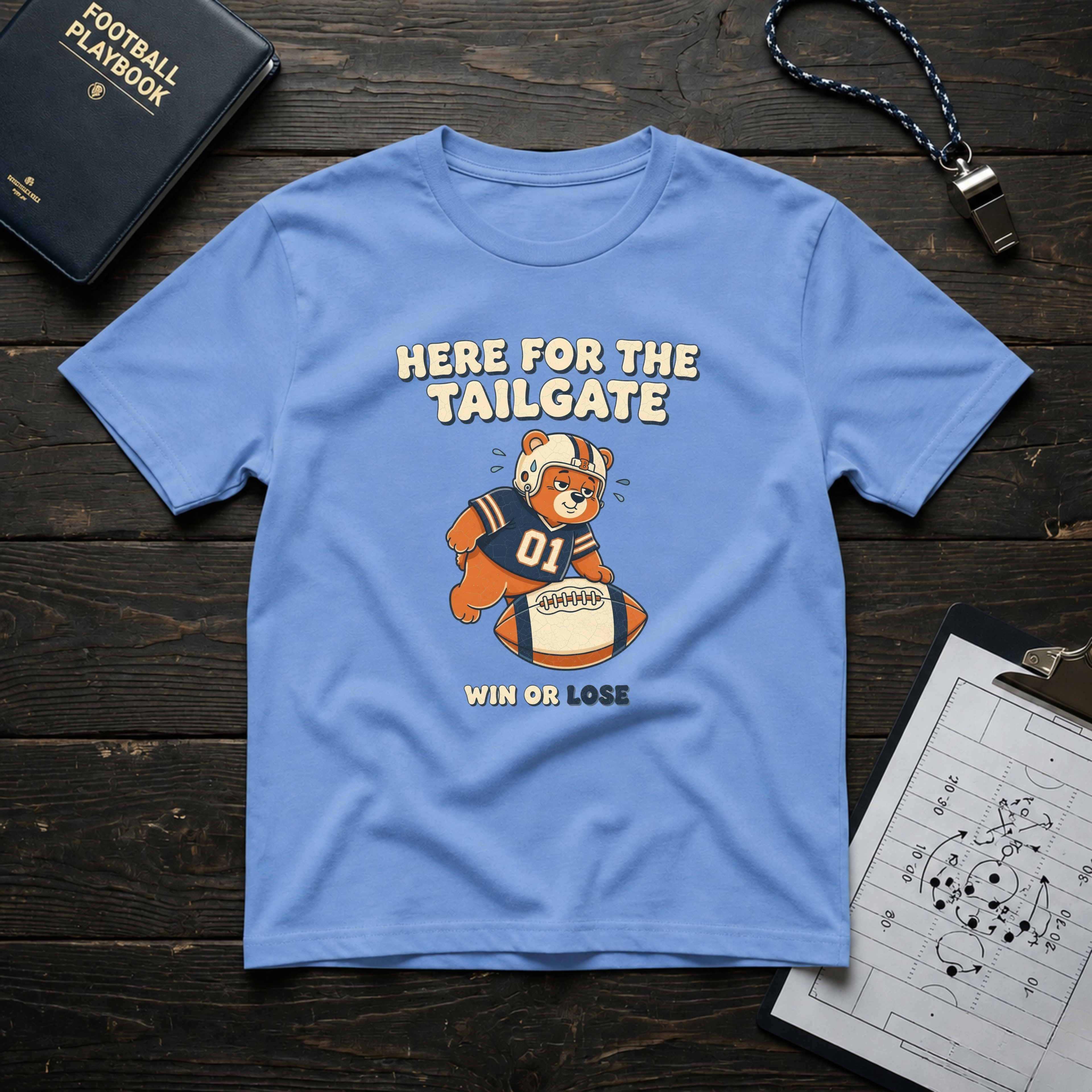 Here For The Tailgate Win or Lose T-Shirt