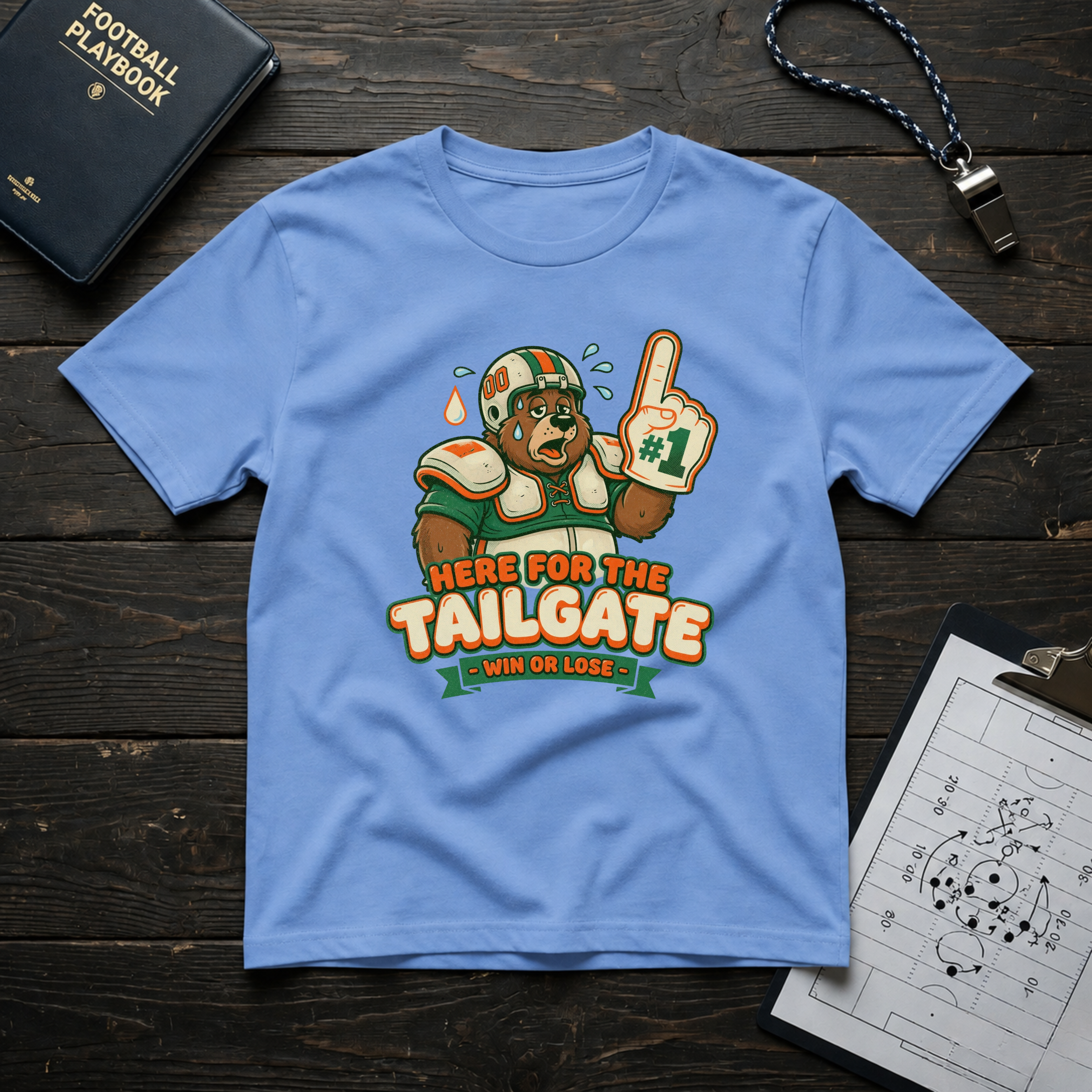 Here For The Tailgate T-Shirt