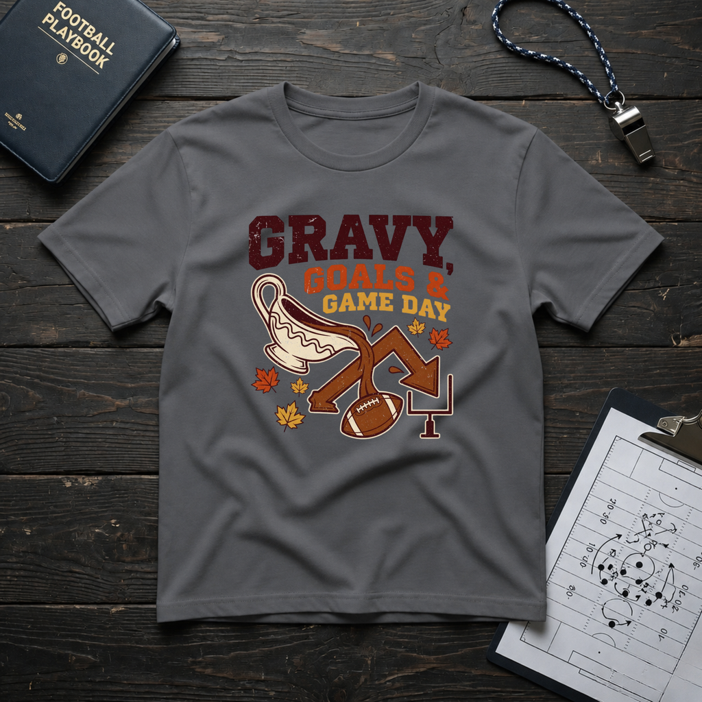 Gravy, Goals & Game Day T-Shirt