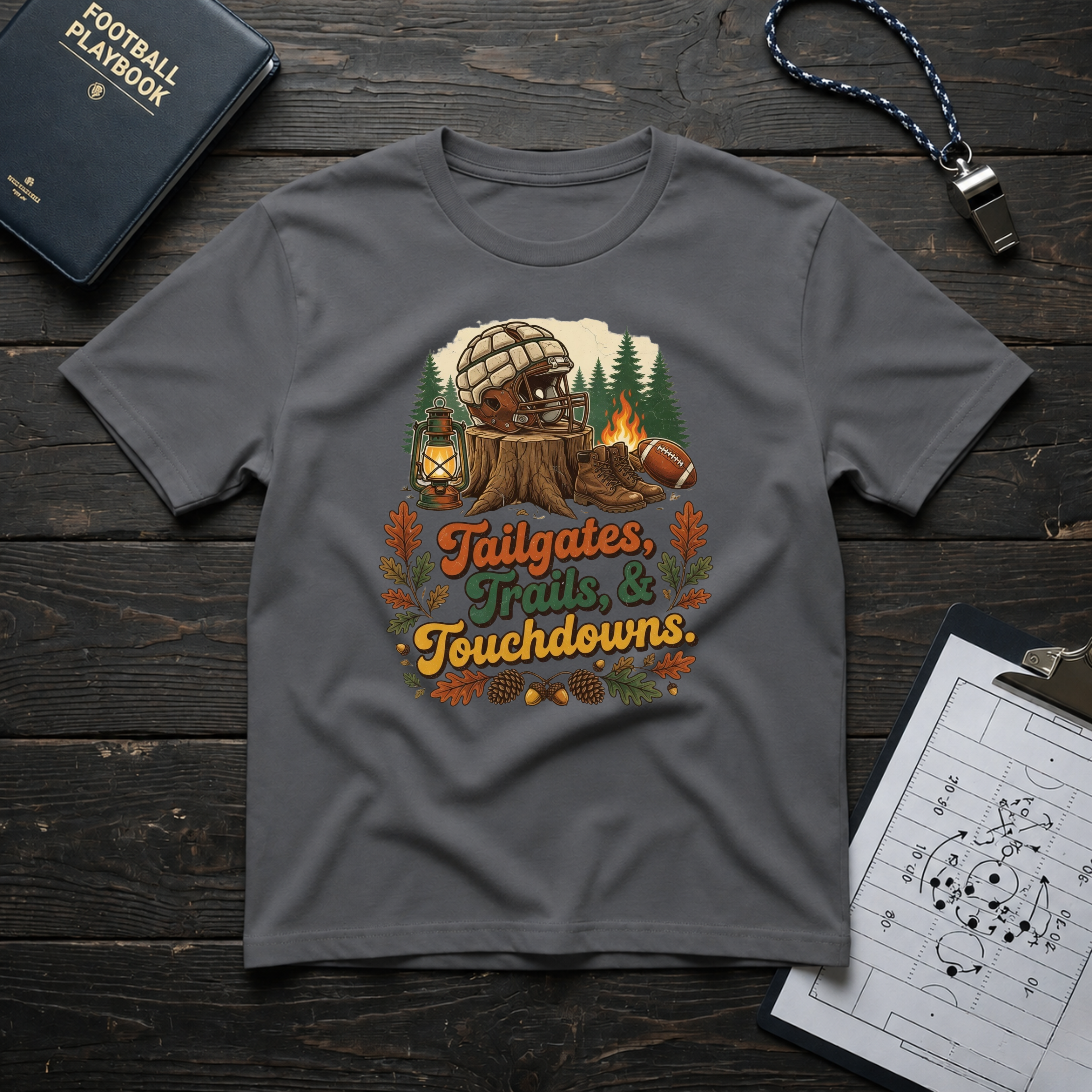 Tailgates, Trails & Touchdowns T-Shirt